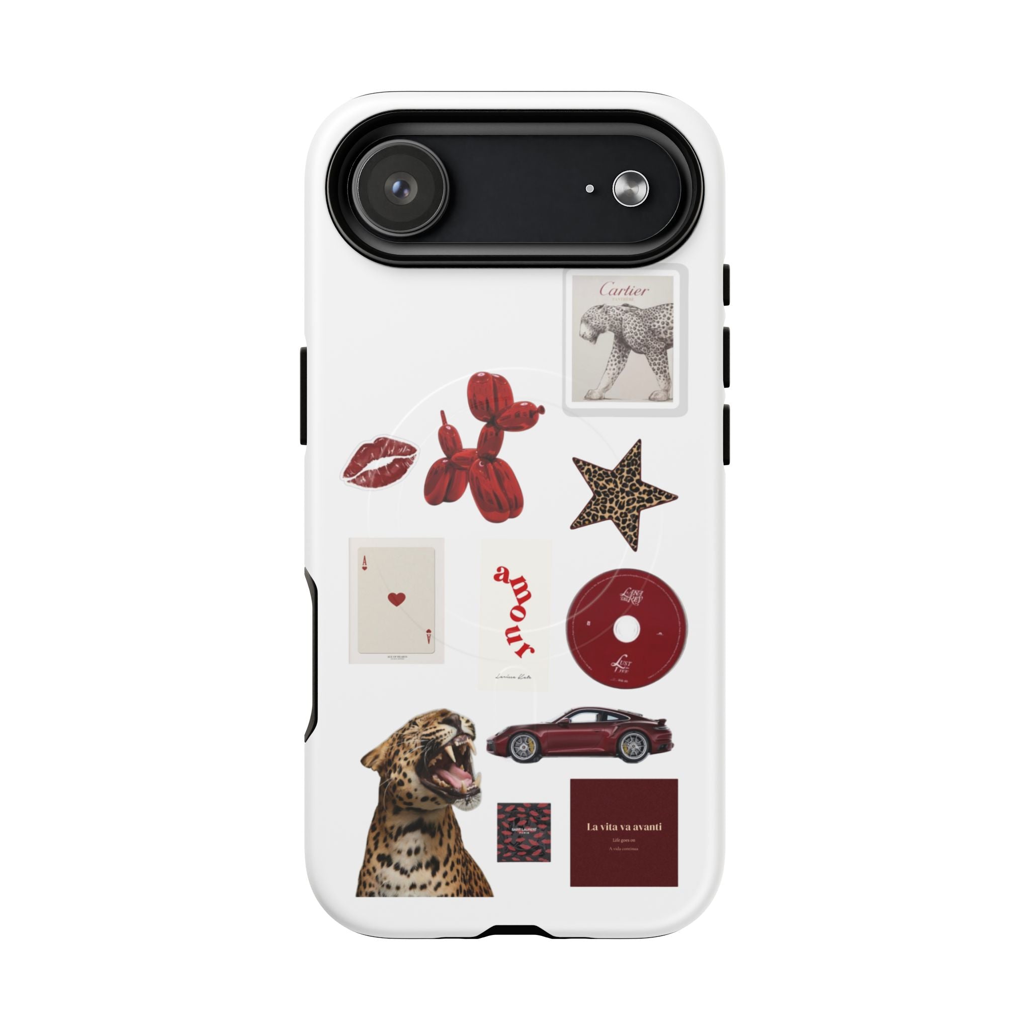 SAEVO Crimson Instinct Magnetic iPhone Case