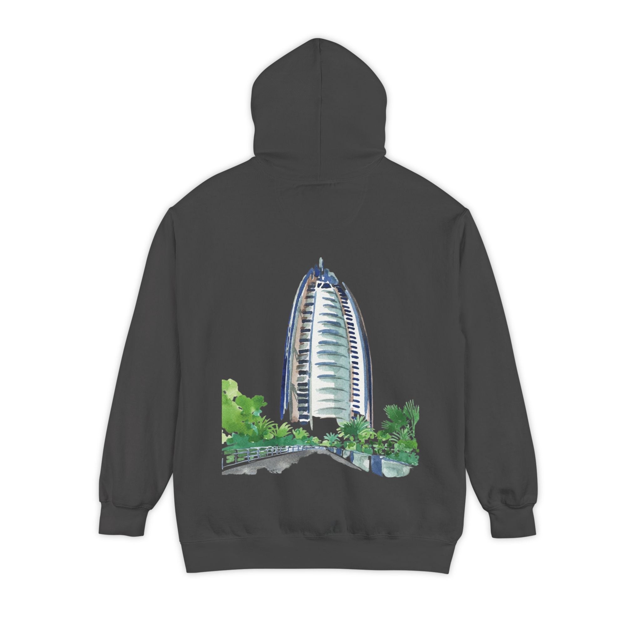 SAEVO Burj Al Arab Watercolor Hoodie