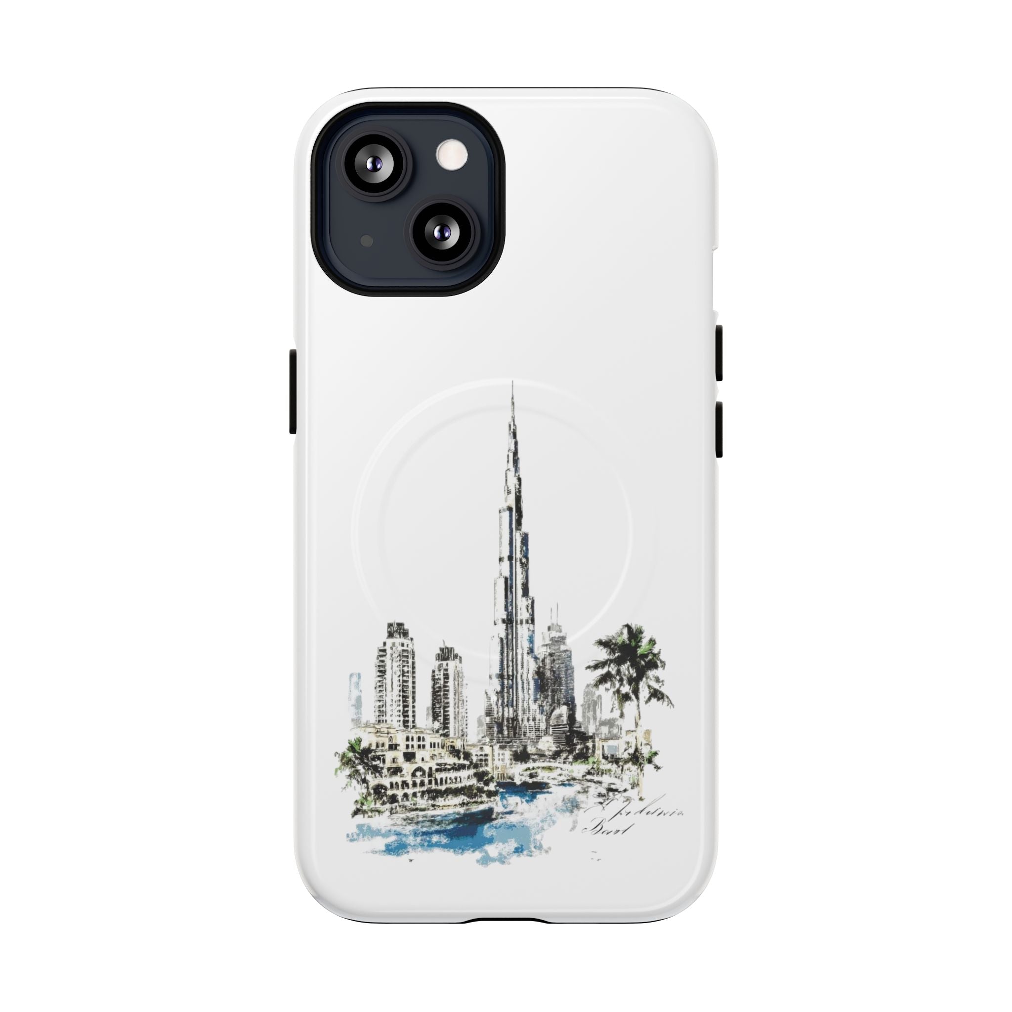SAEVO Burj Khalifa Magnetic iPhone Case