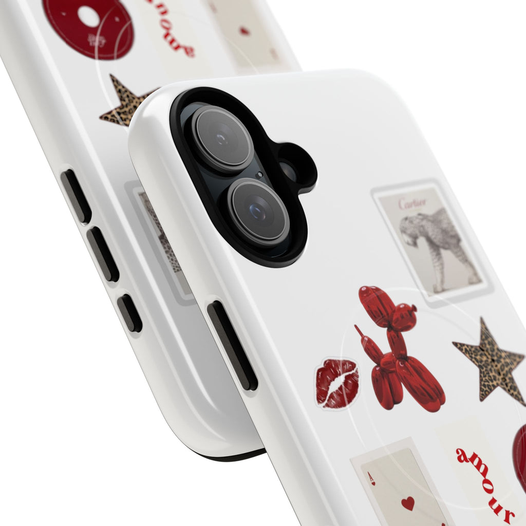 SAEVO Crimson Instinct Magnetic iPhone Case
