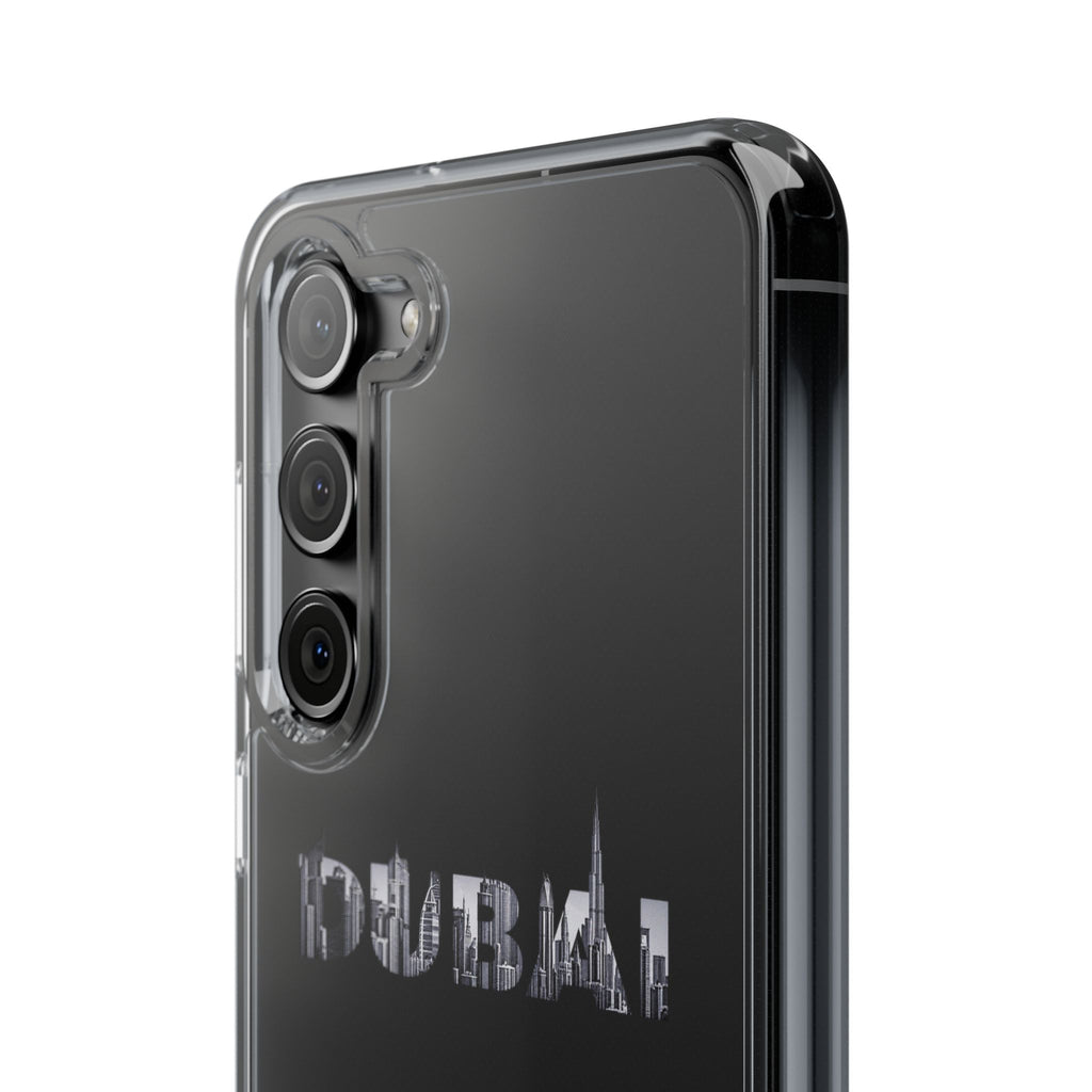 Dubai Skyline Clear Impact-Resistant Case