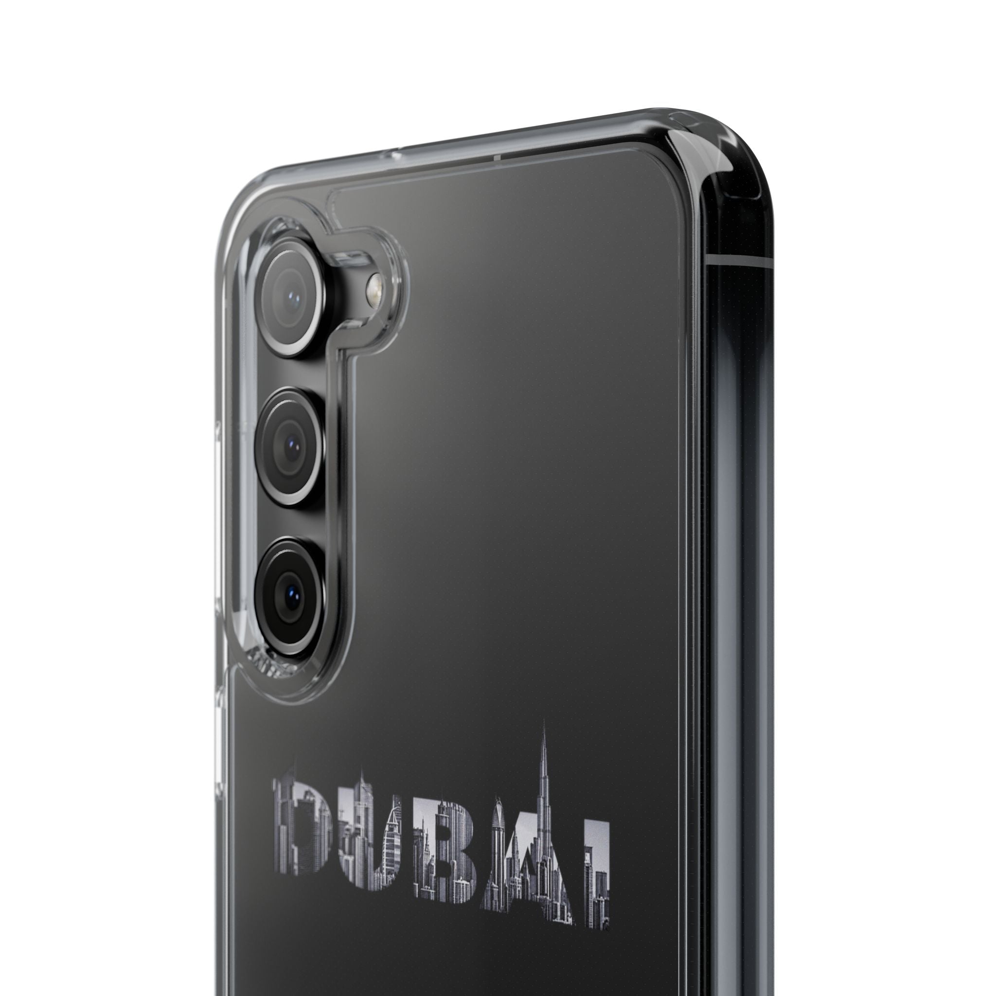 Dubai Skyline Clear Impact-Resistant Case