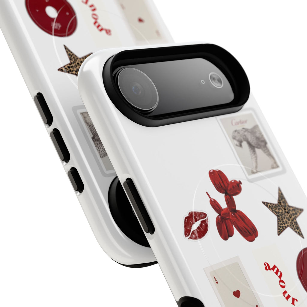 SAEVO Crimson Instinct Magnetic iPhone Case