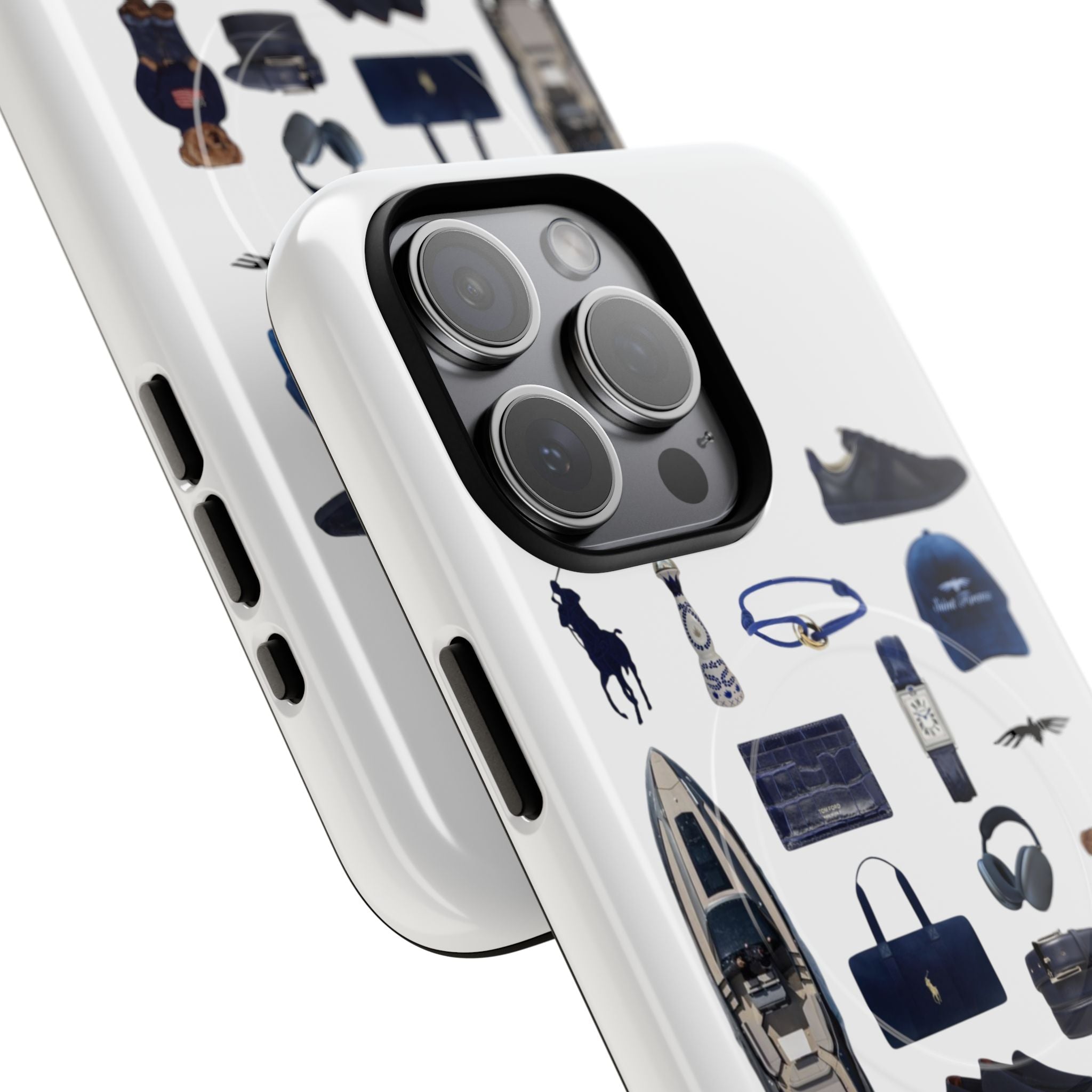 SAEVO Riviera Blue Magnetic iPhone Case