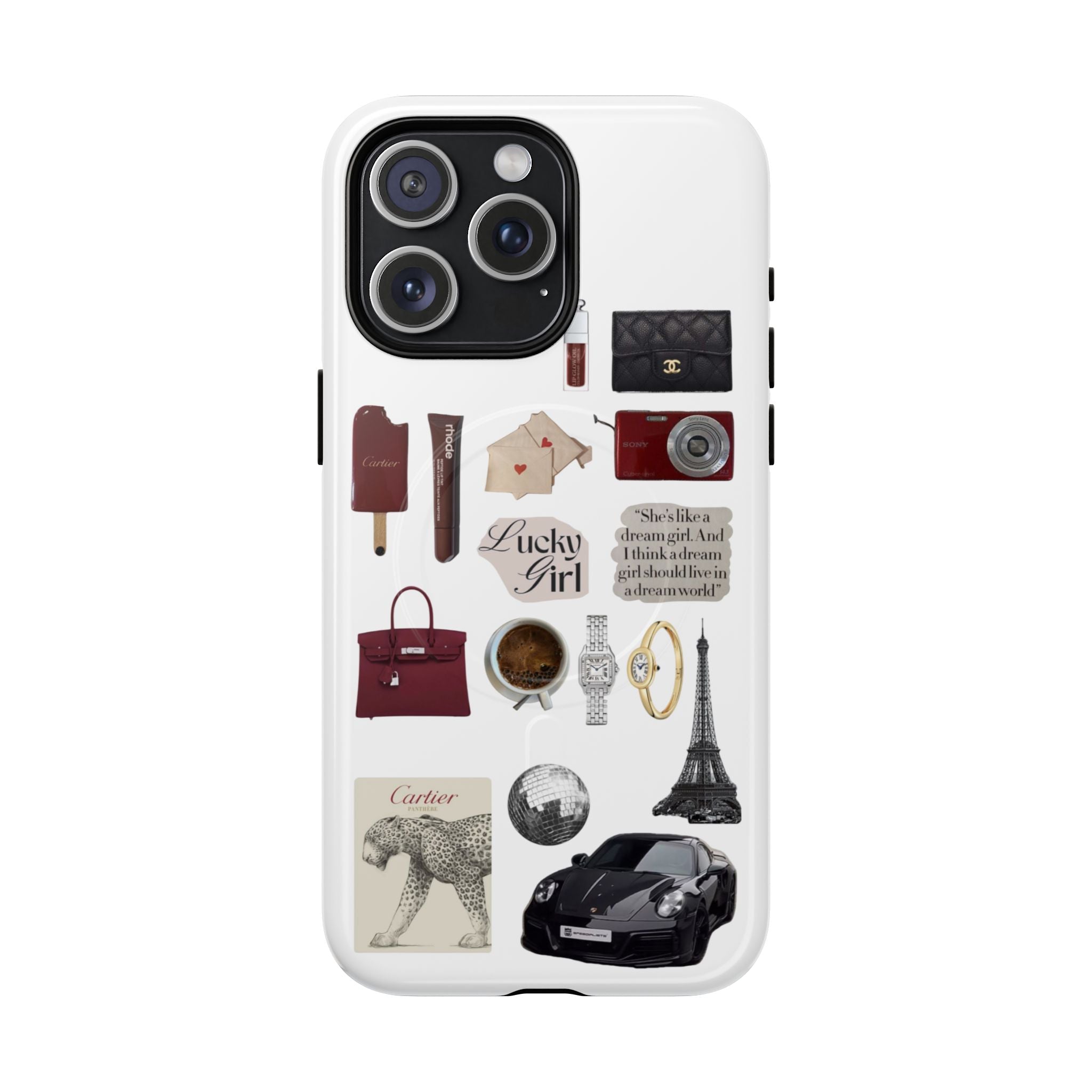 SAEVO Rouge Muse Magnetic iPhone Case