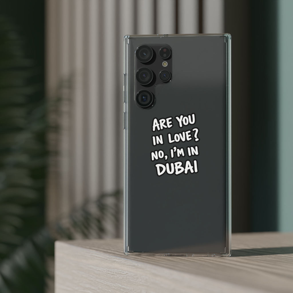 Dubai Love Clear Impact-Resistant Case