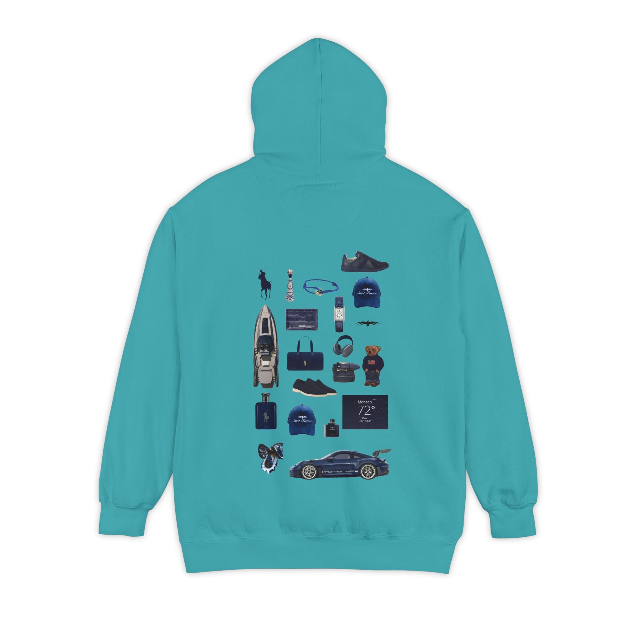 SAEVO Riviera Blue Hoodie