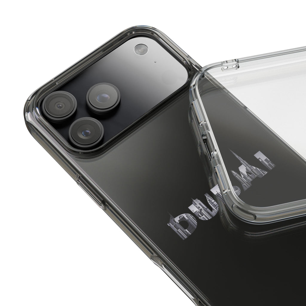 Dubai Skyline Clear Impact-Resistant Case