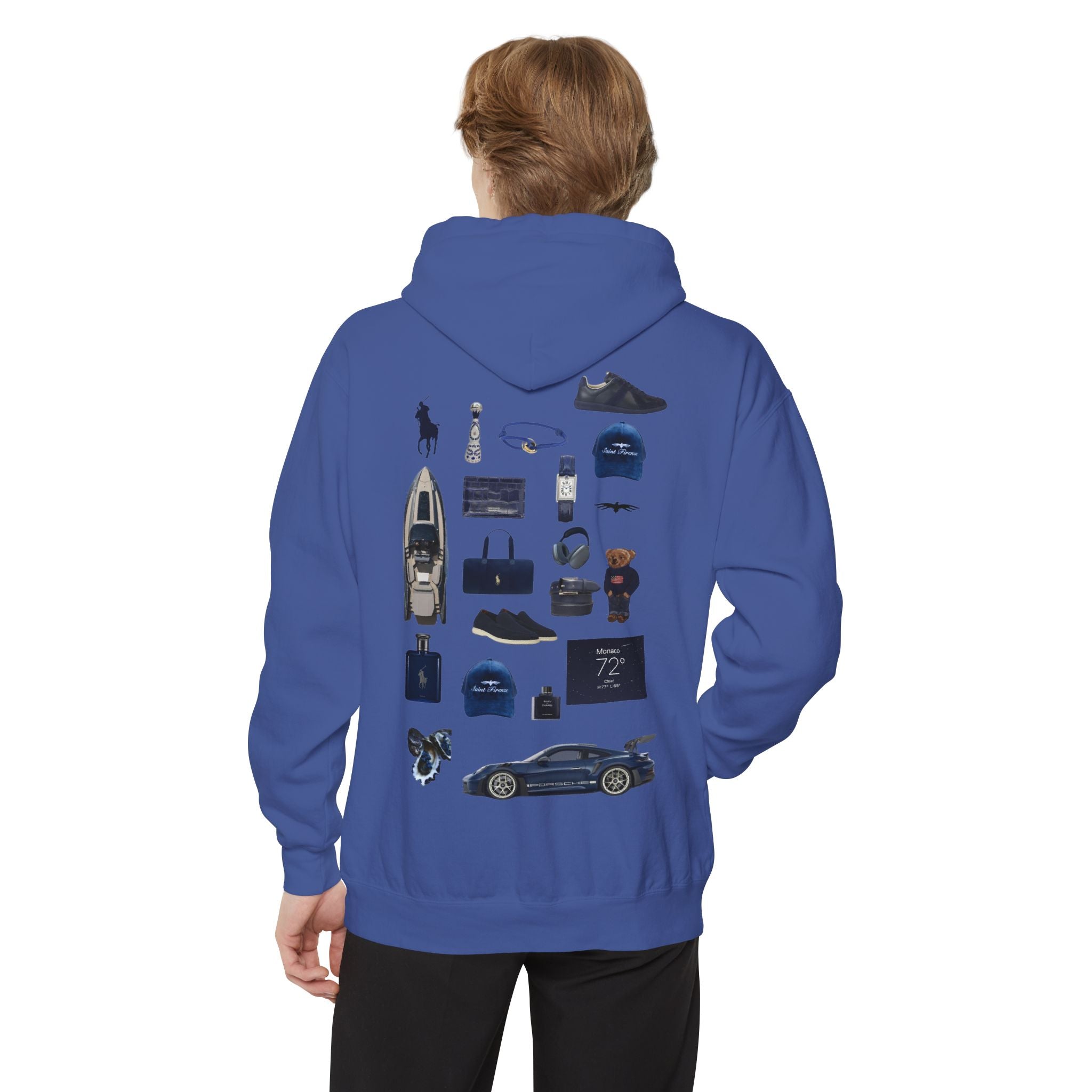 SAEVO Riviera Blue Hoodie