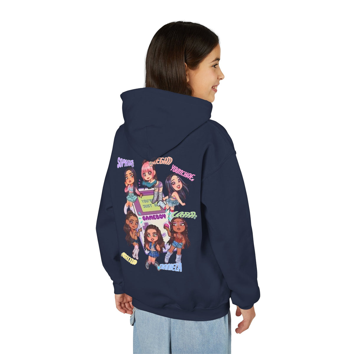 H's Katseye Kids Hoodie