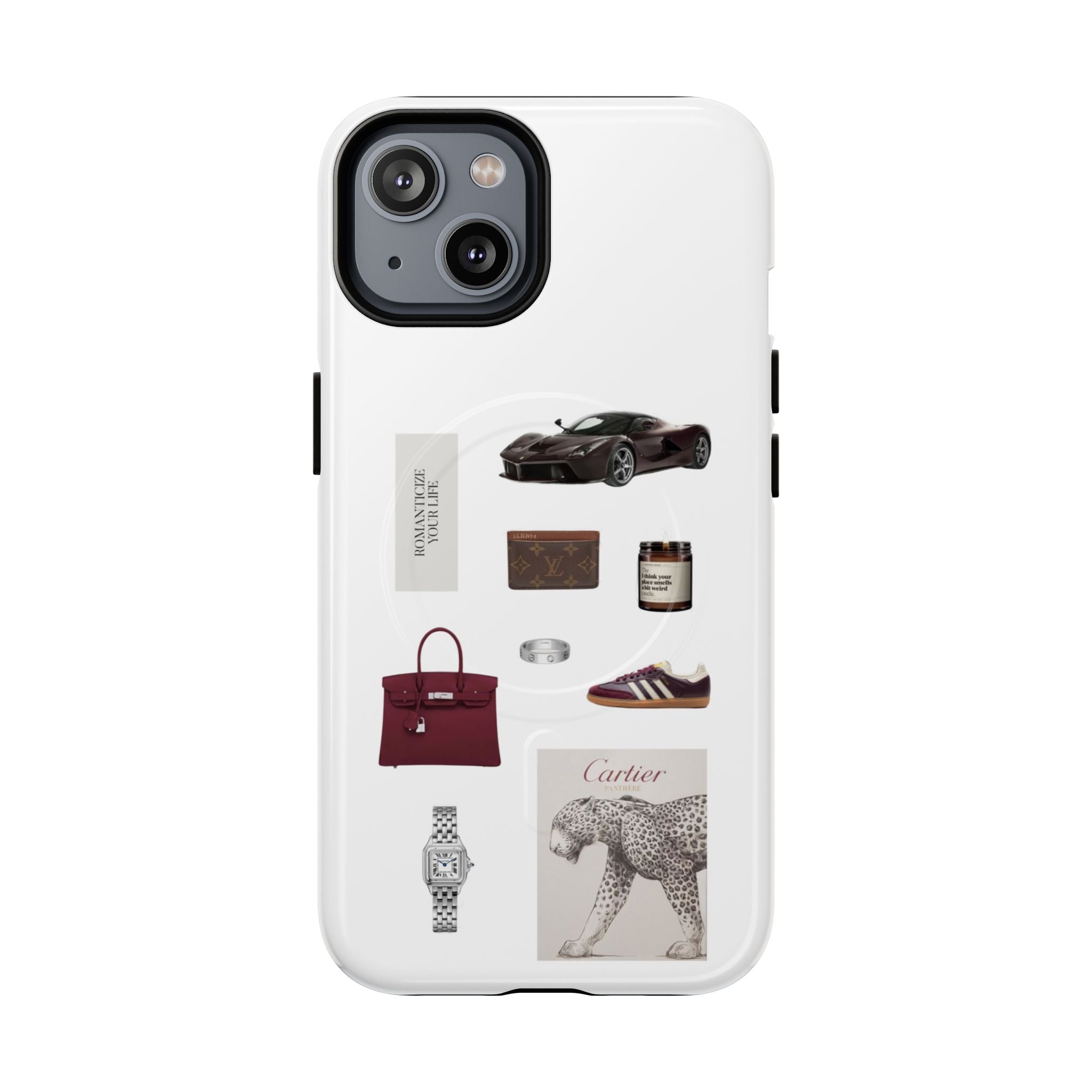 SAEVO Bordeaux Luxe Magnetic iPhone Case