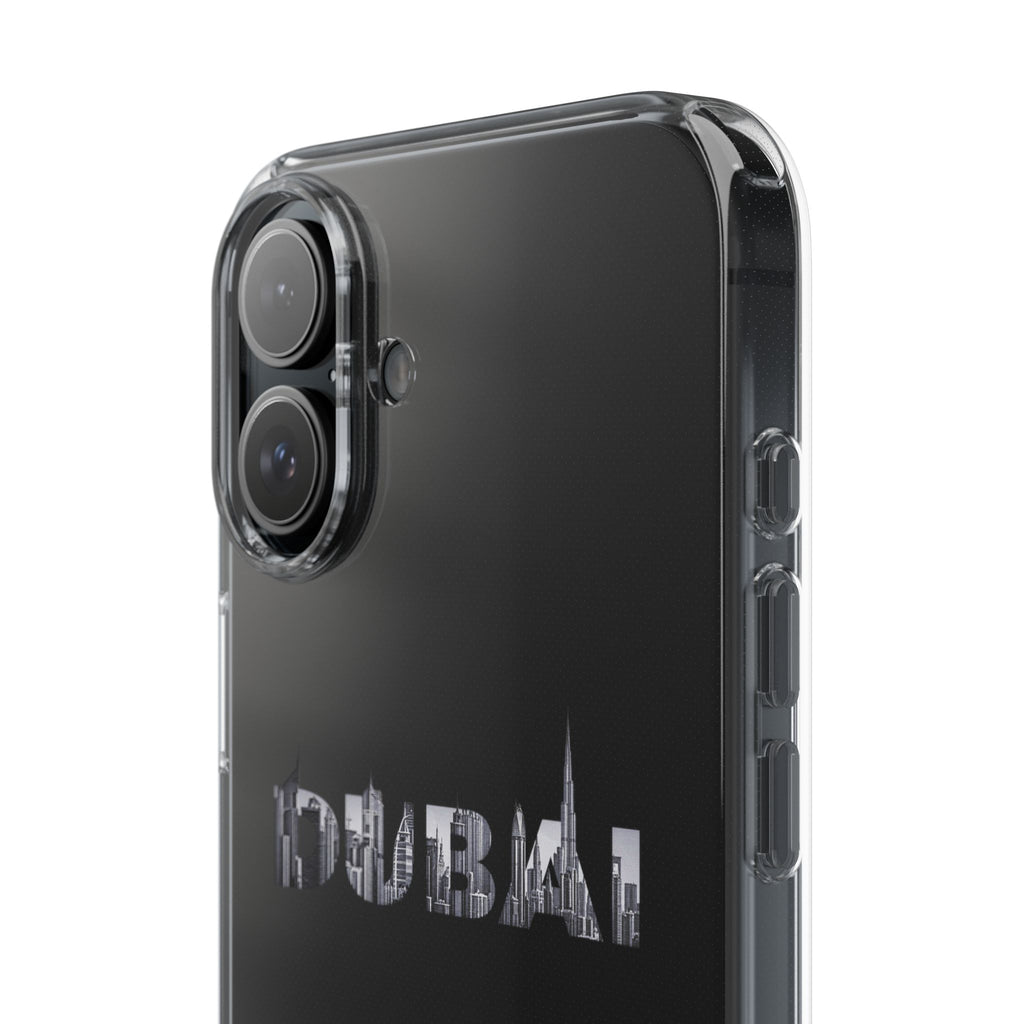 Dubai Skyline Clear Impact-Resistant Case