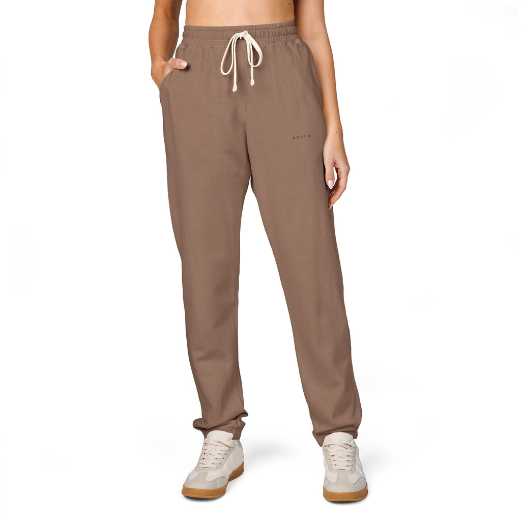 SAEVO Garment-Dyed Fleece Sweatpants