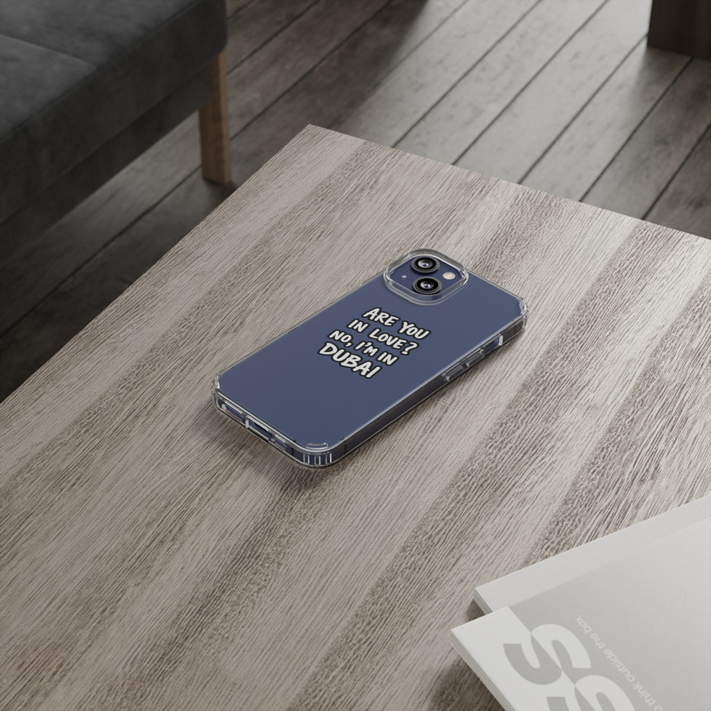 Dubai Love Clear Impact-Resistant Case