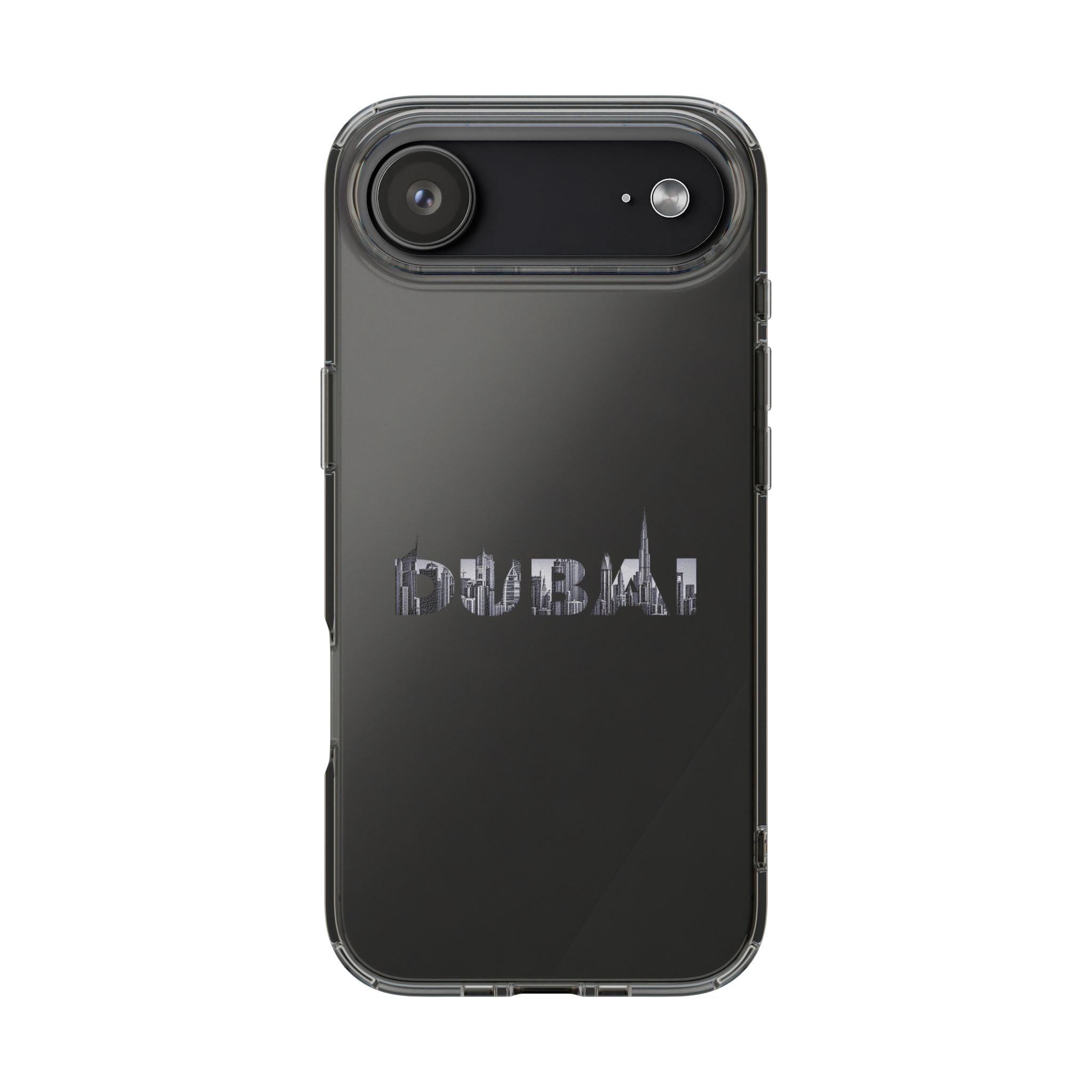 Dubai Skyline Clear Impact-Resistant Case