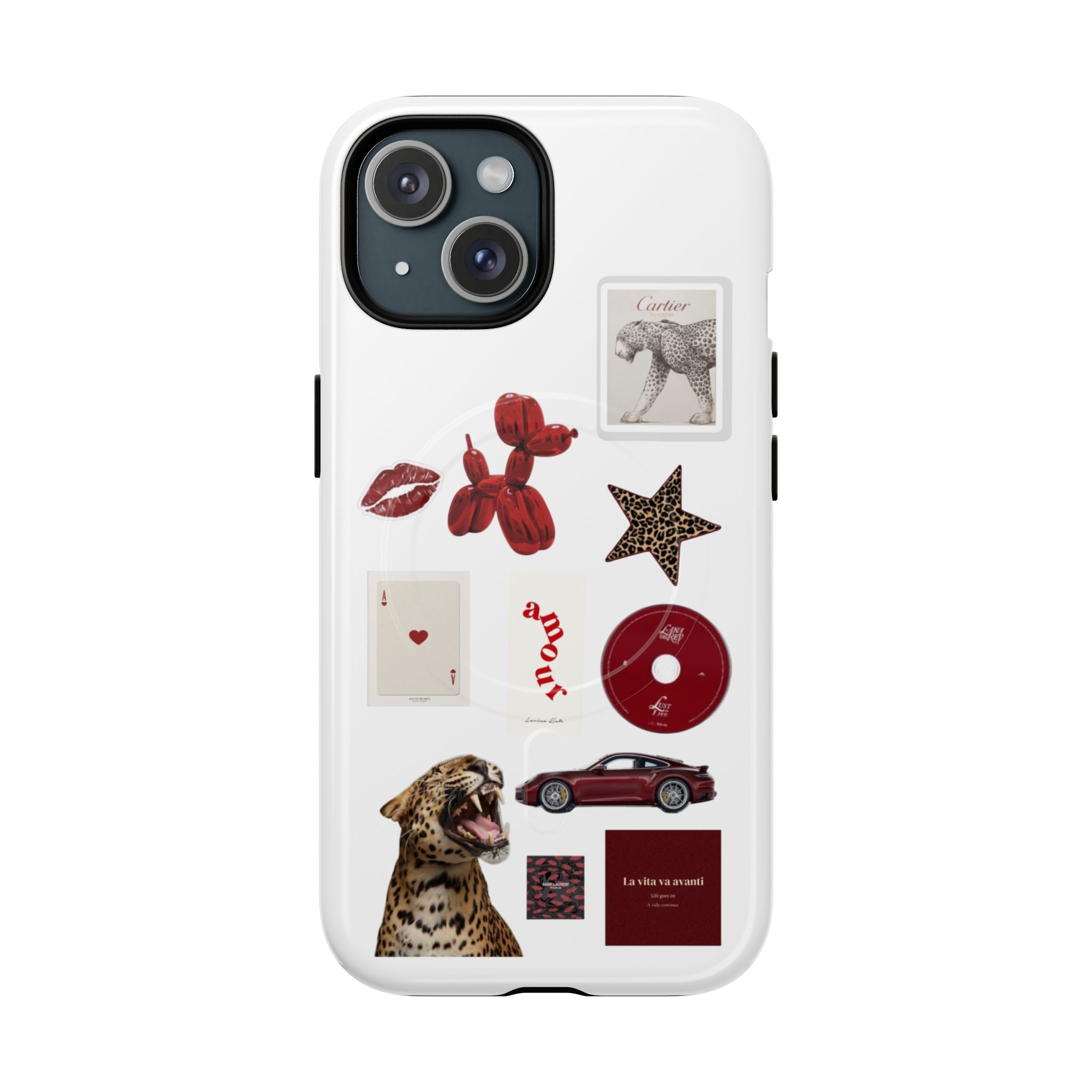 SAEVO Crimson Instinct Magnetic iPhone Case
