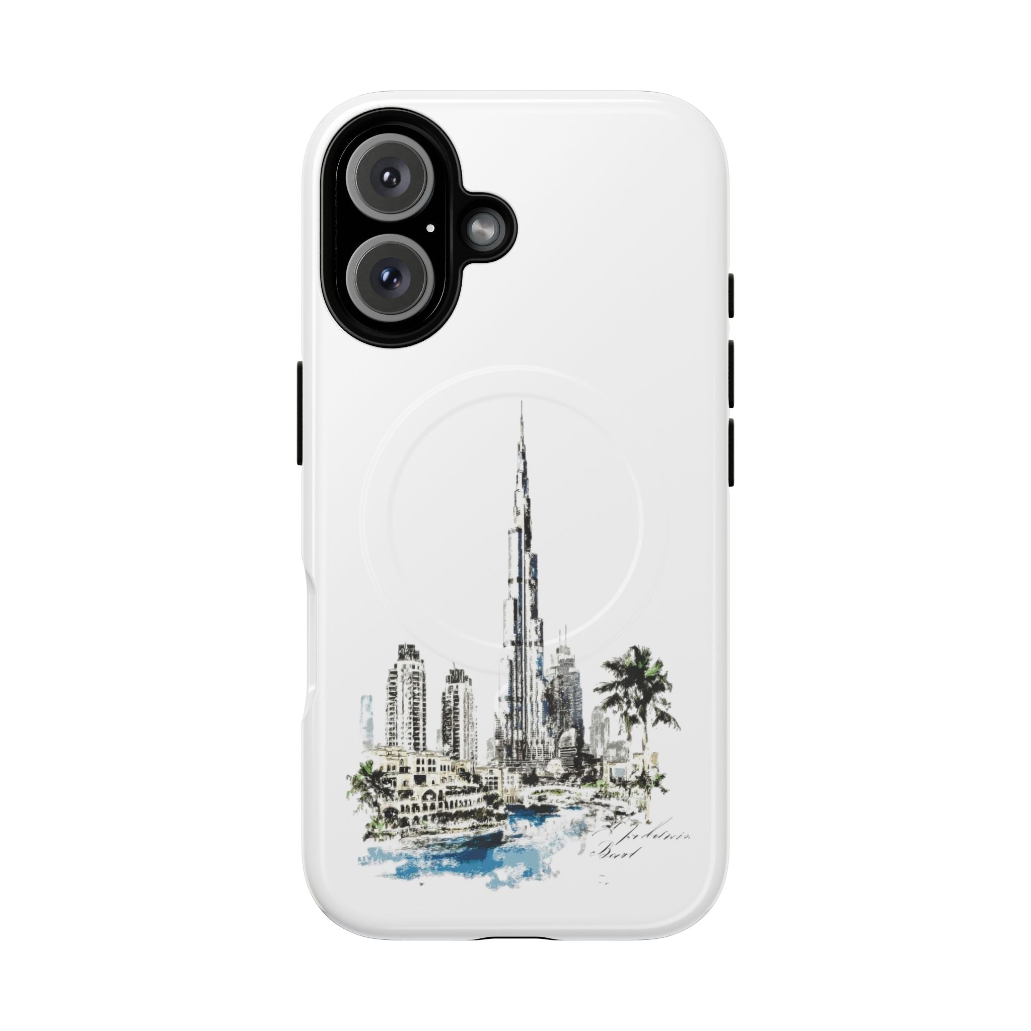 SAEVO Burj Khalifa Magnetic iPhone Case