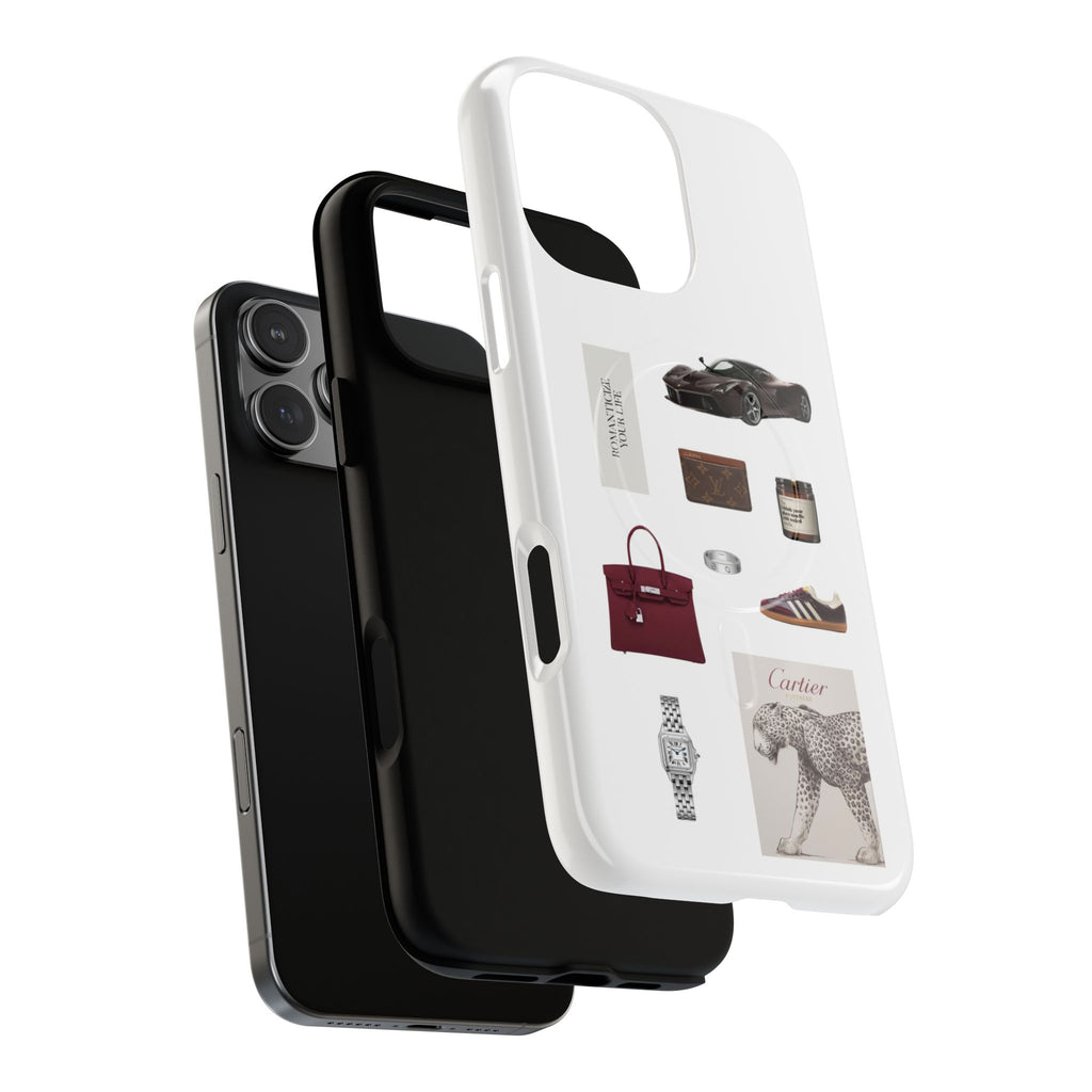 SAEVO Bordeaux Luxe Magnetic iPhone Case