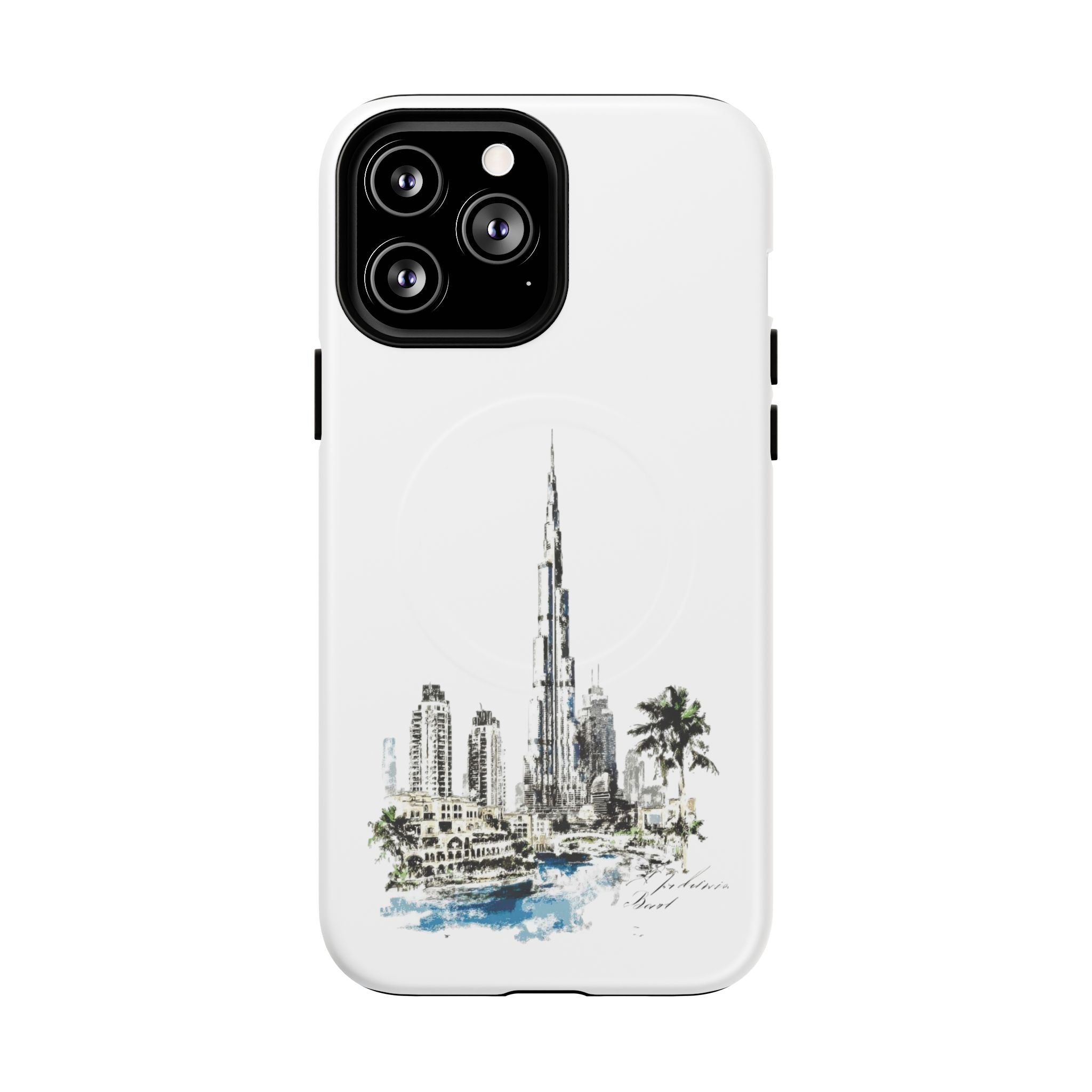 SAEVO Burj Khalifa Magnetic iPhone Case