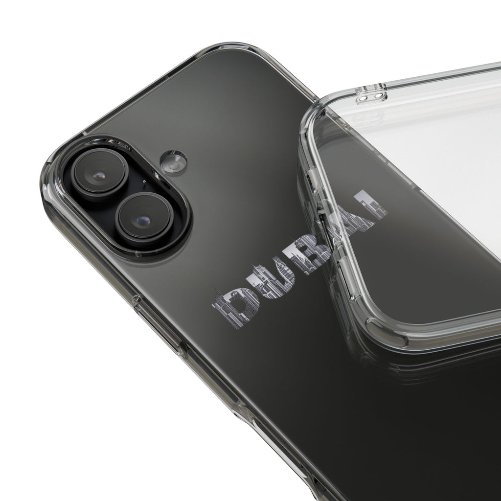 Dubai Skyline Clear Impact-Resistant Case
