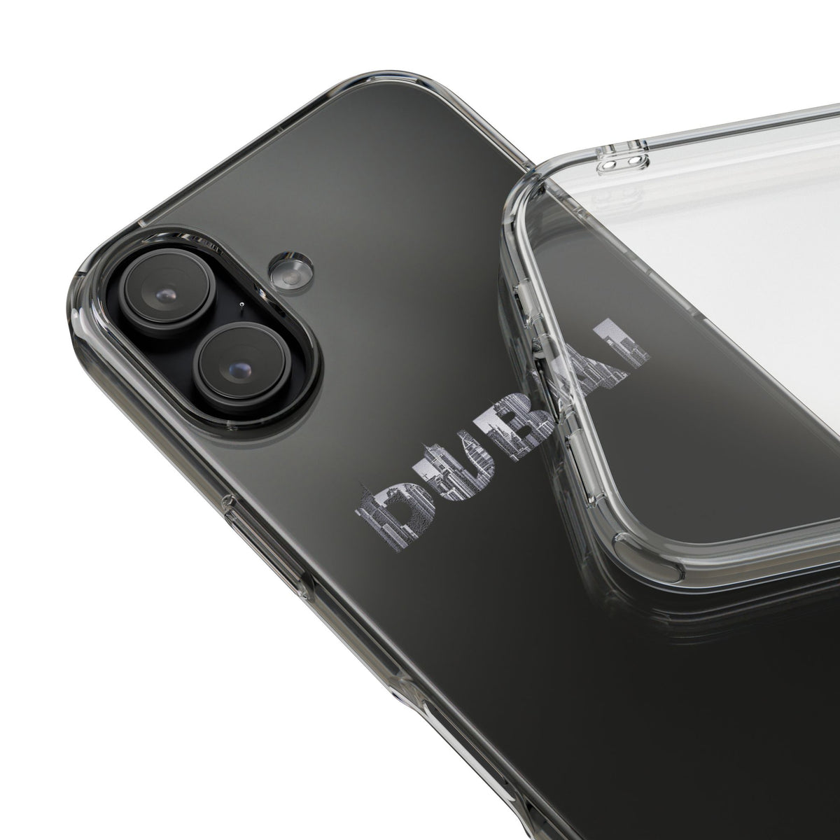 Dubai Skyline Clear Impact-Resistant Case