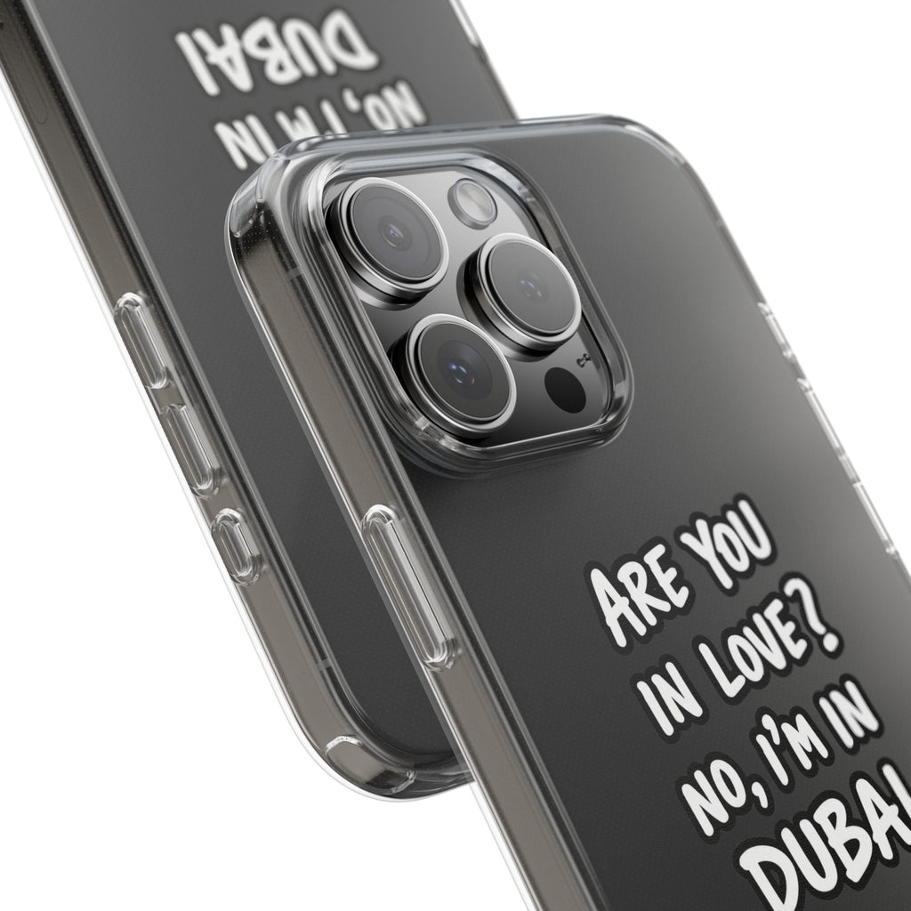 Dubai Love Clear Impact-Resistant Case