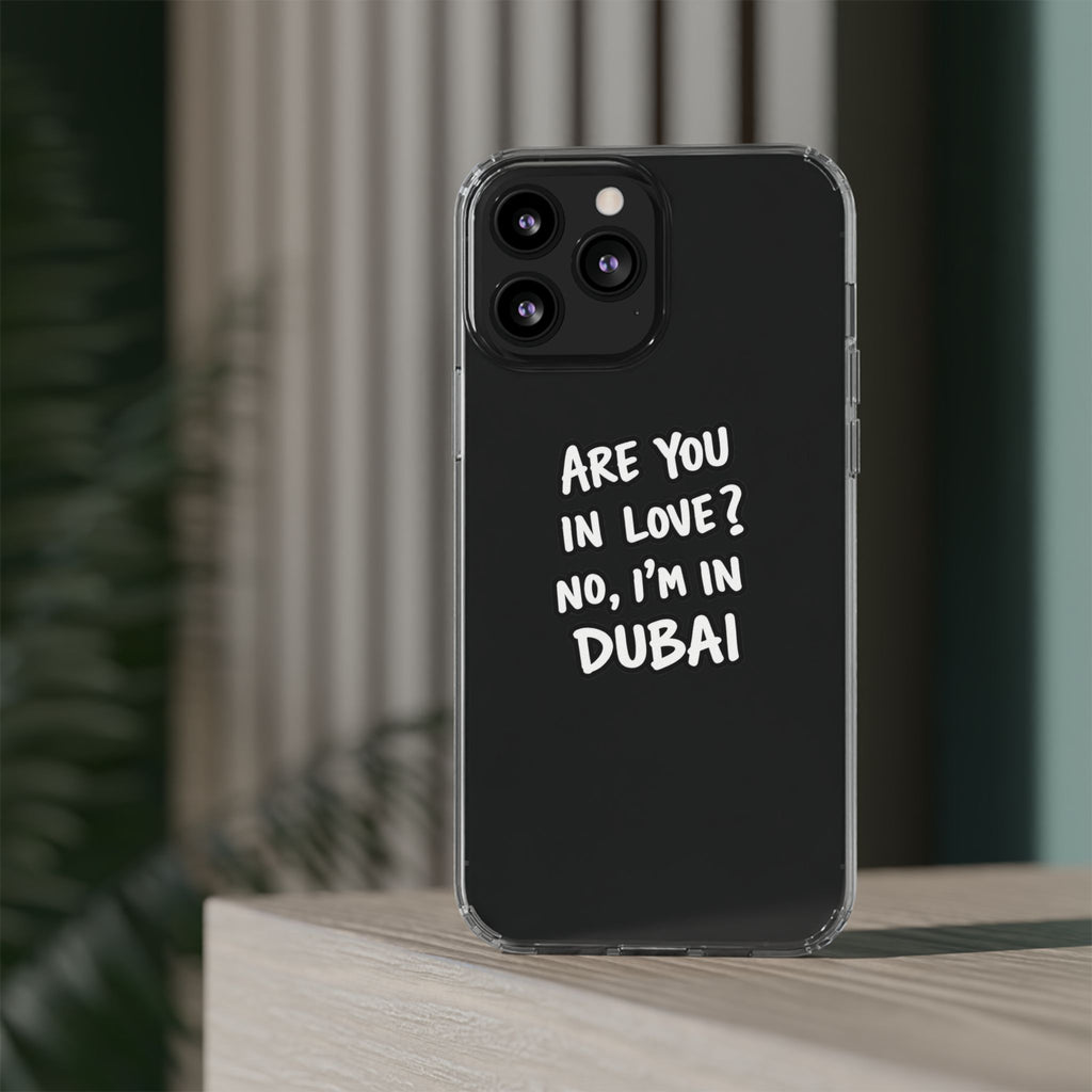 Dubai Love Clear Impact-Resistant Case