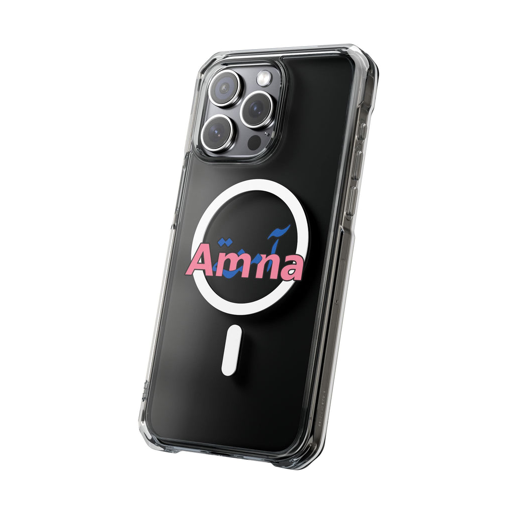 Amna Magnetic Clear iPhone Case