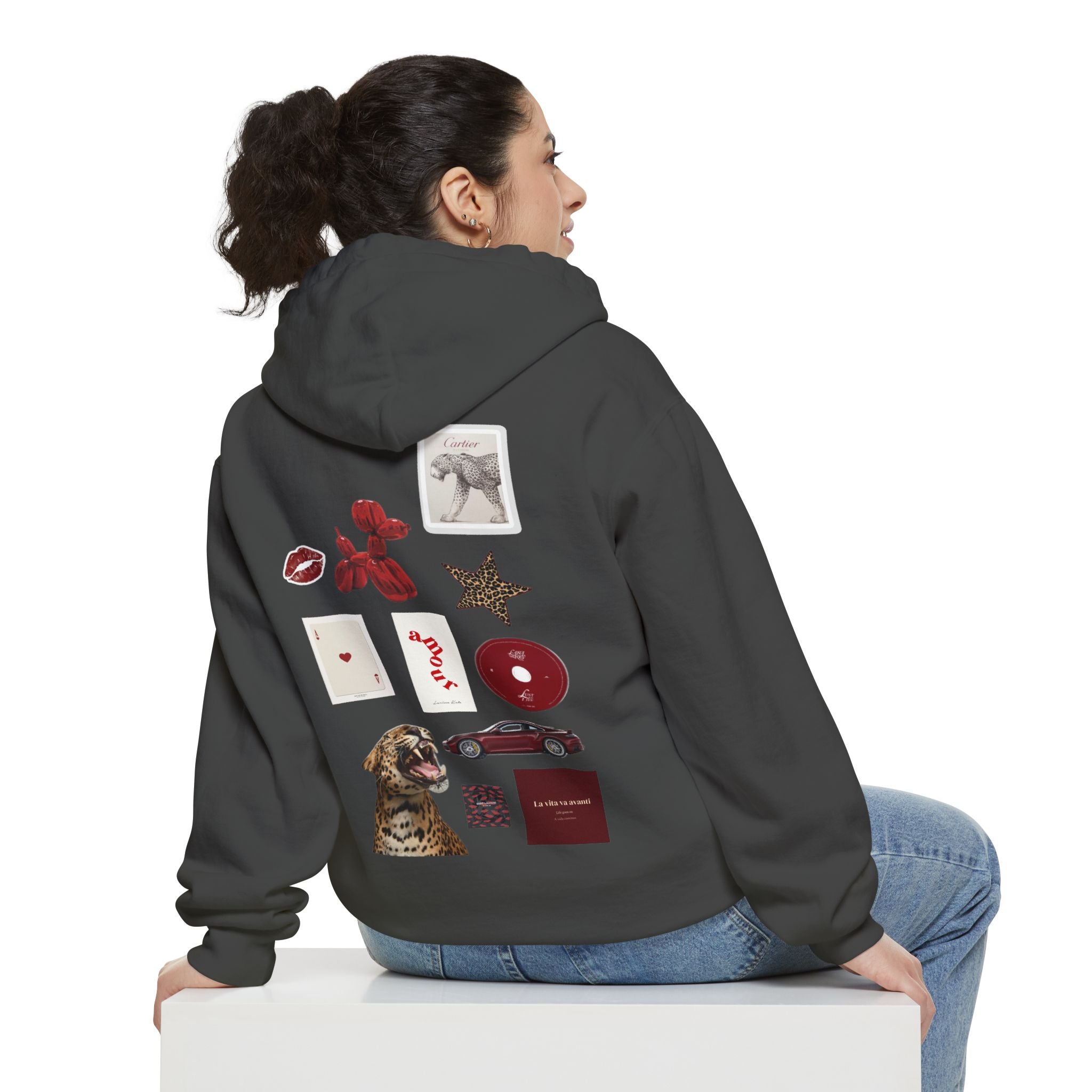 SAEVO Crimson Instinct Hoodie