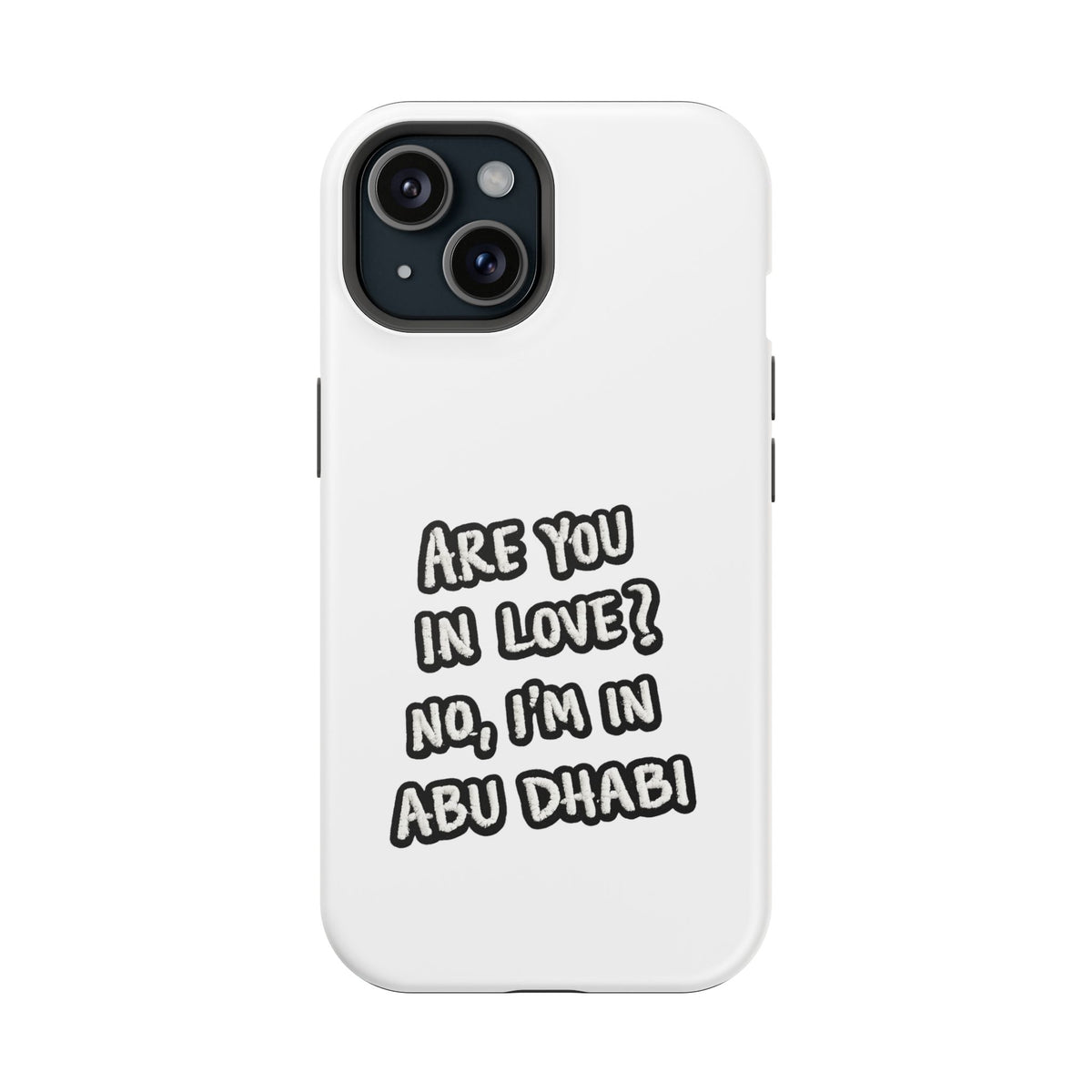 Abu Dhabi Love Magnetic Impact-Resistant Case