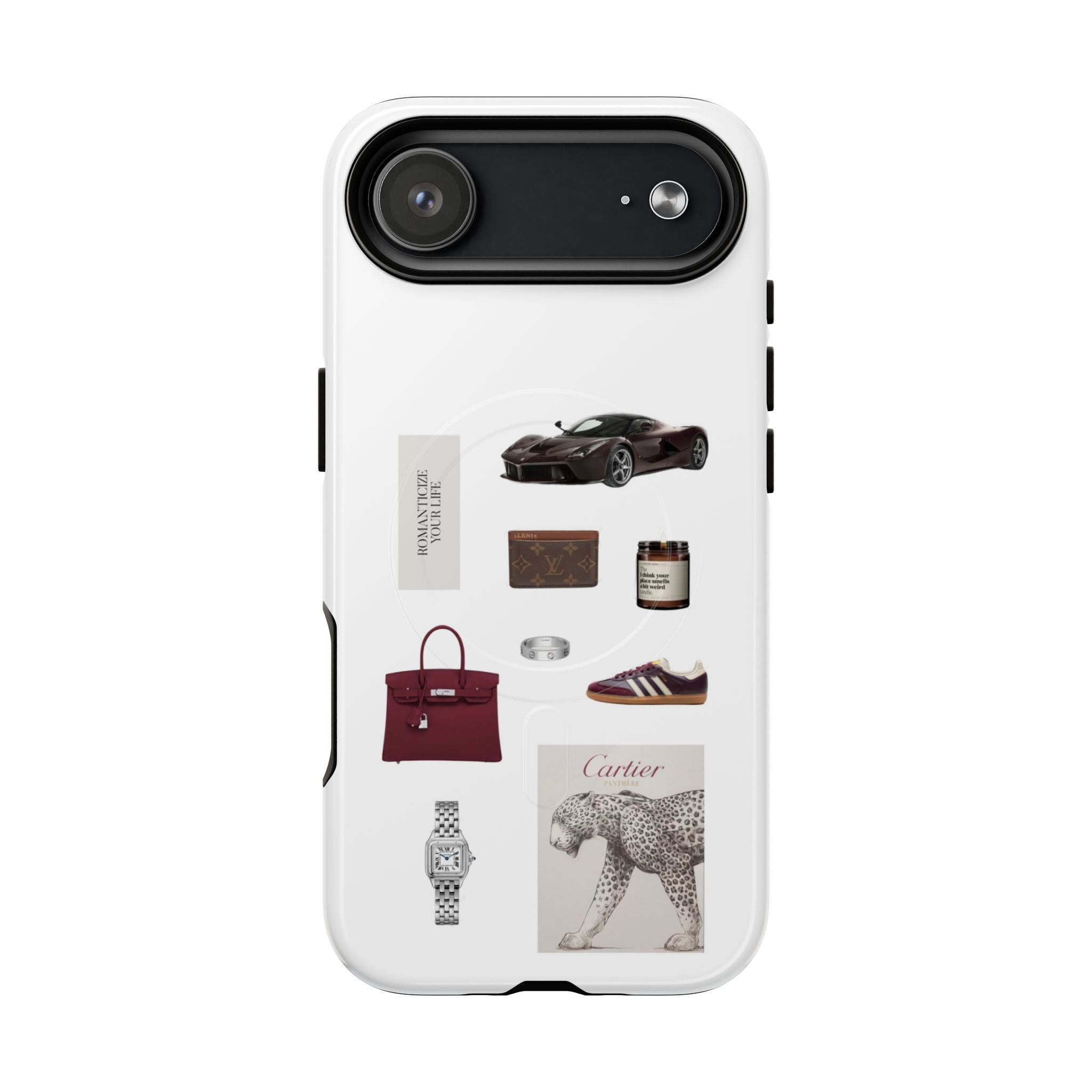 SAEVO Bordeaux Luxe Magnetic iPhone Case