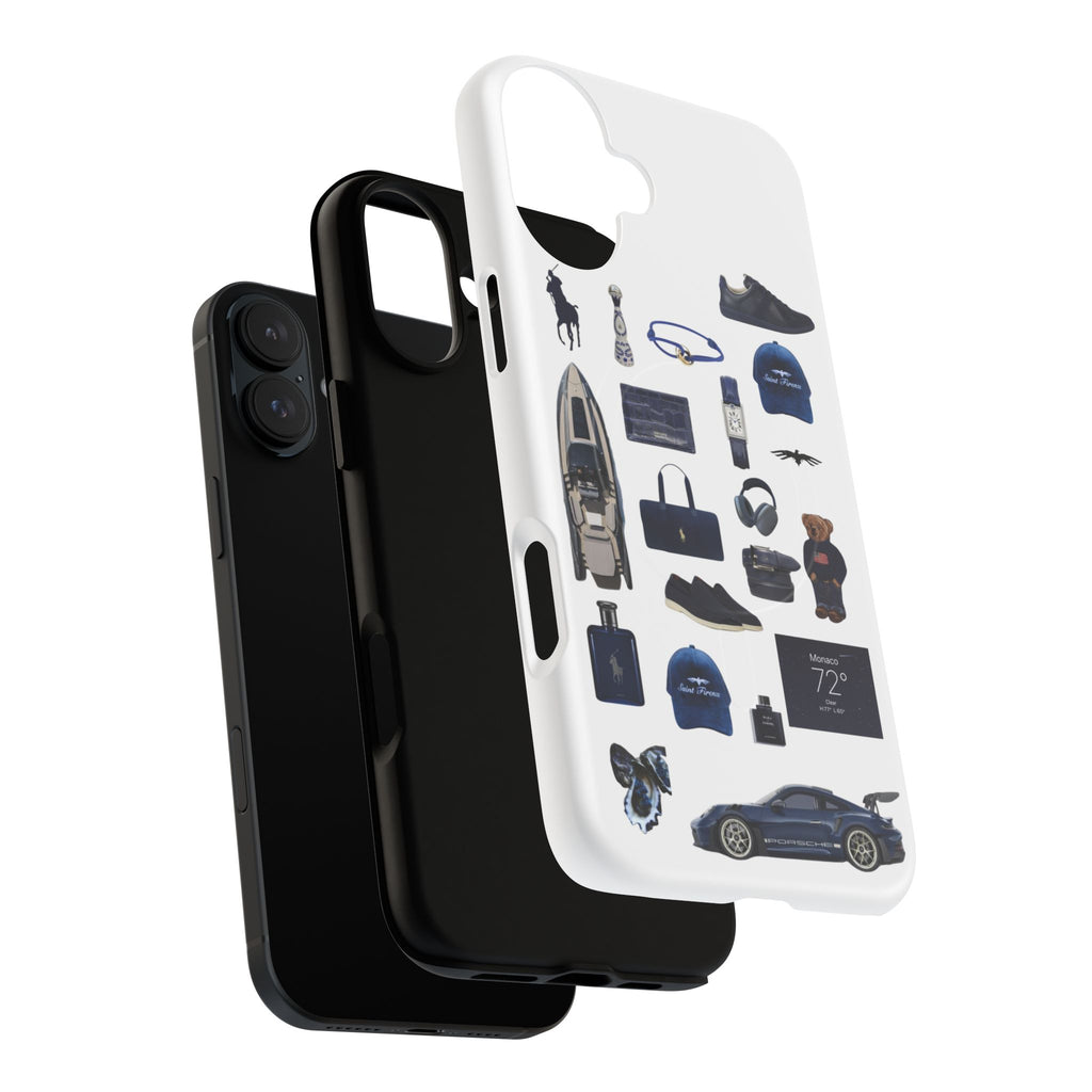 SAEVO Riviera Blue Magnetic iPhone Case