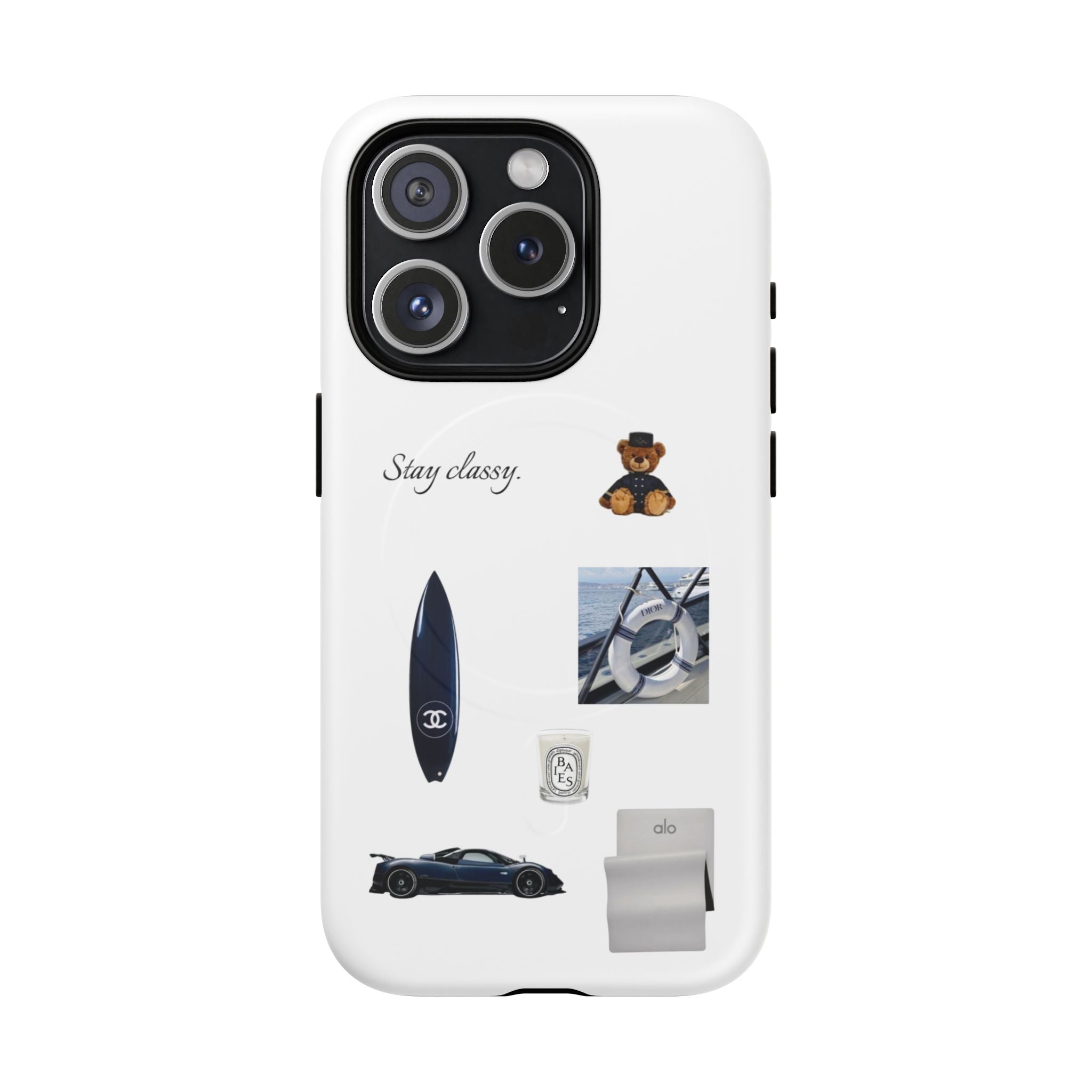 SAEVO Stay Classy Magnetic iPhone Case