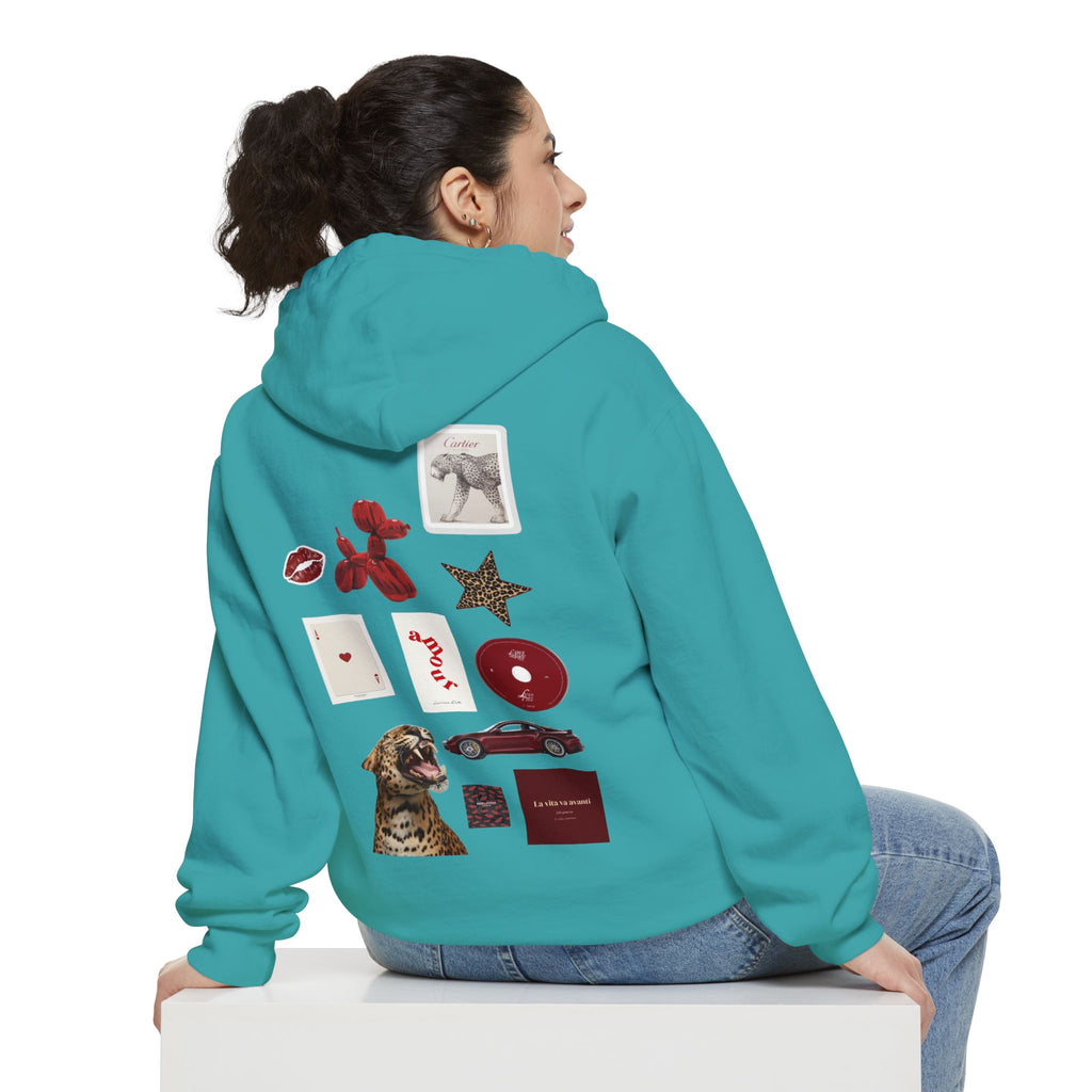 SAEVO Crimson Instinct Hoodie