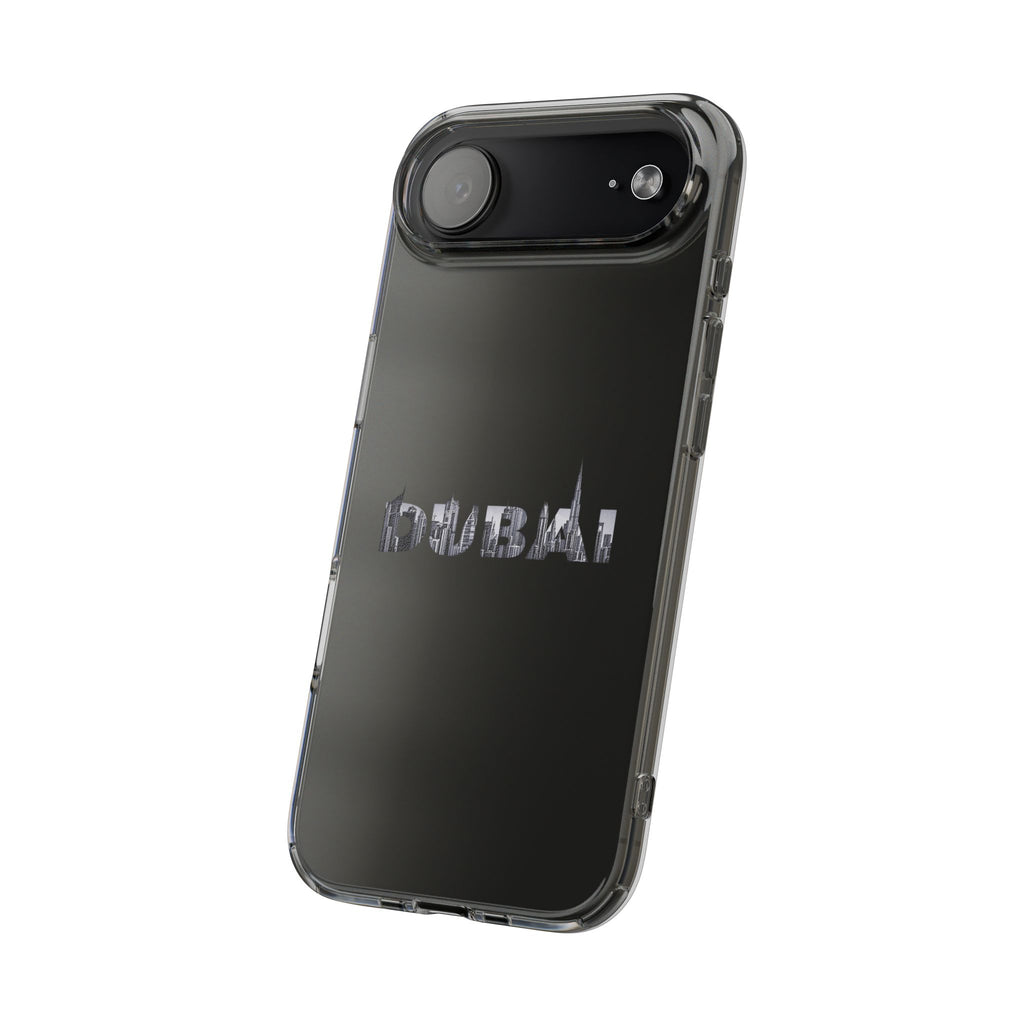Dubai Skyline Clear Impact-Resistant Case