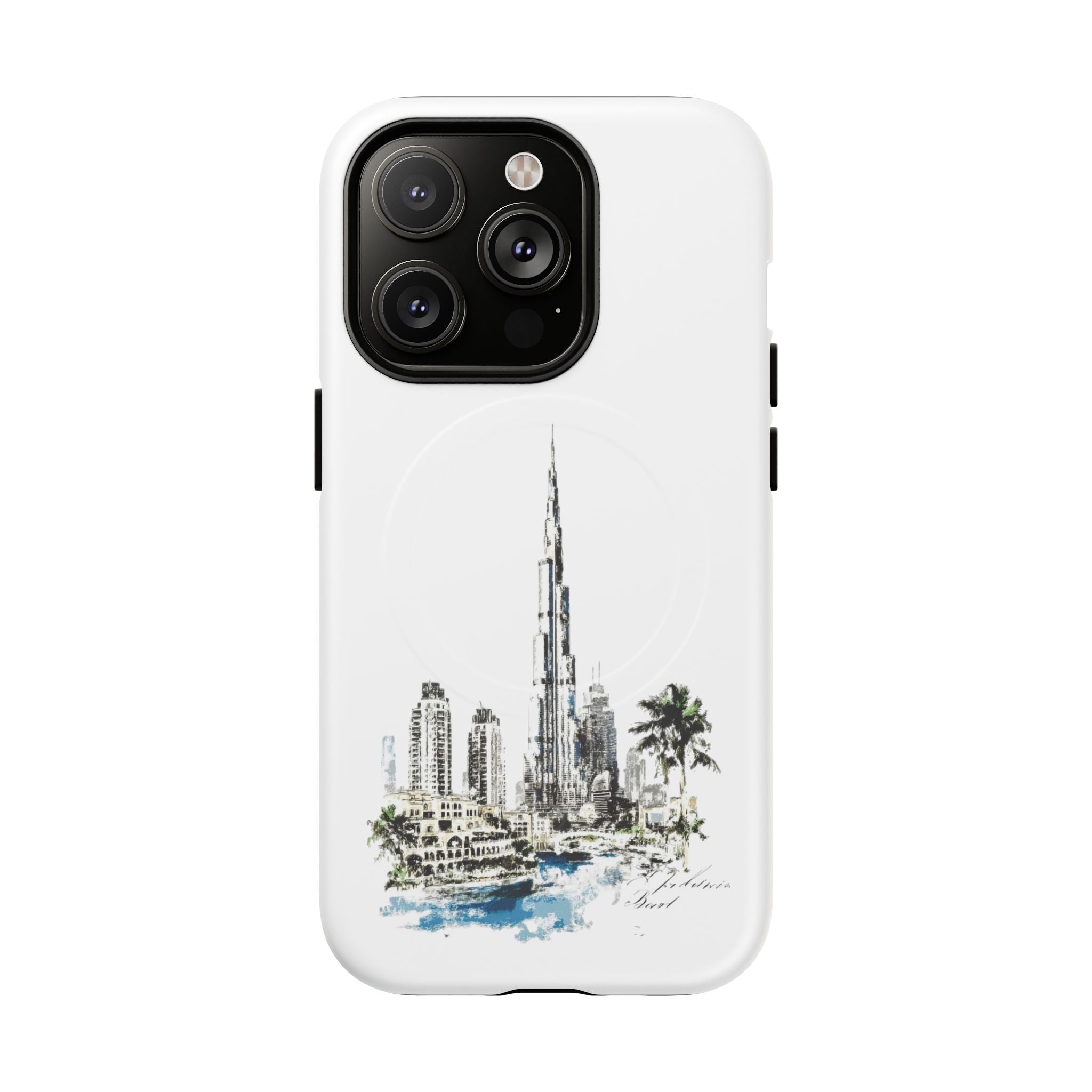 SAEVO Burj Khalifa Magnetic iPhone Case