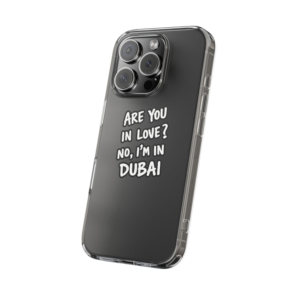 Dubai Love Clear Impact-Resistant Case