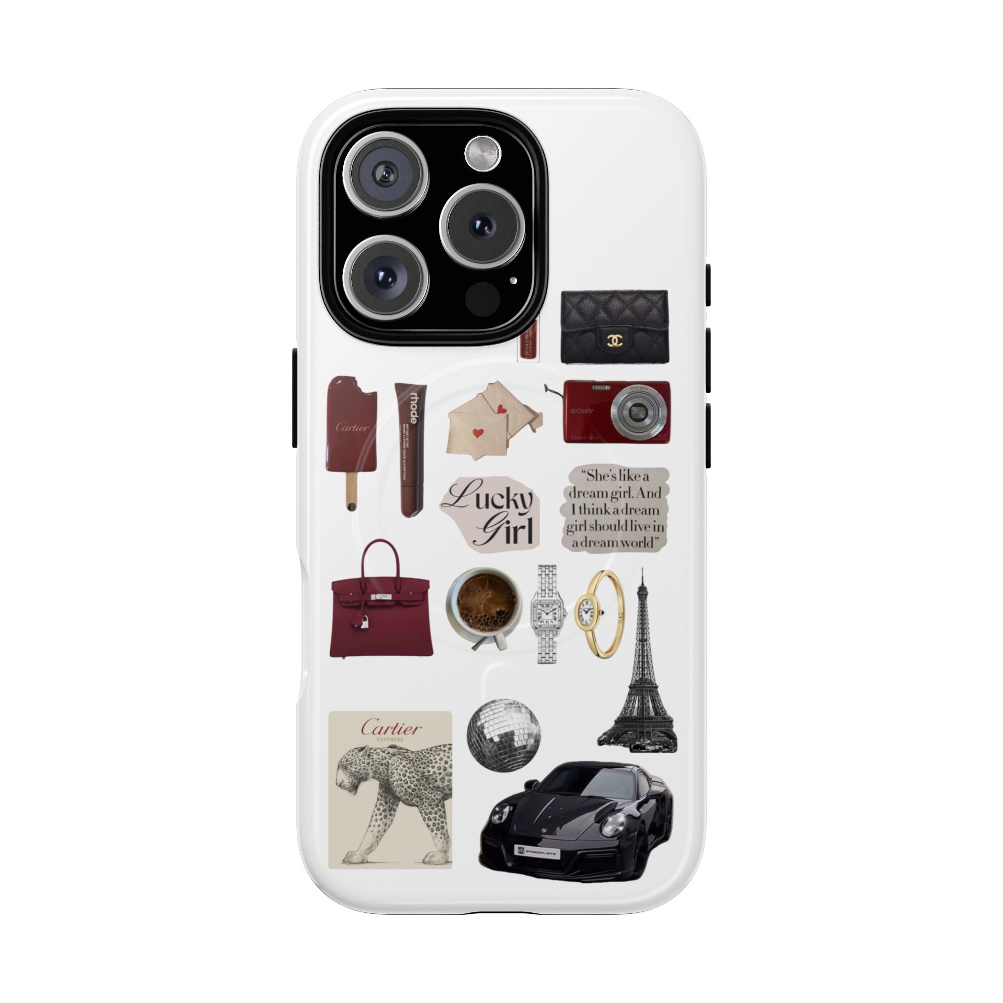 SAEVO Rouge Muse Magnetic iPhone Case