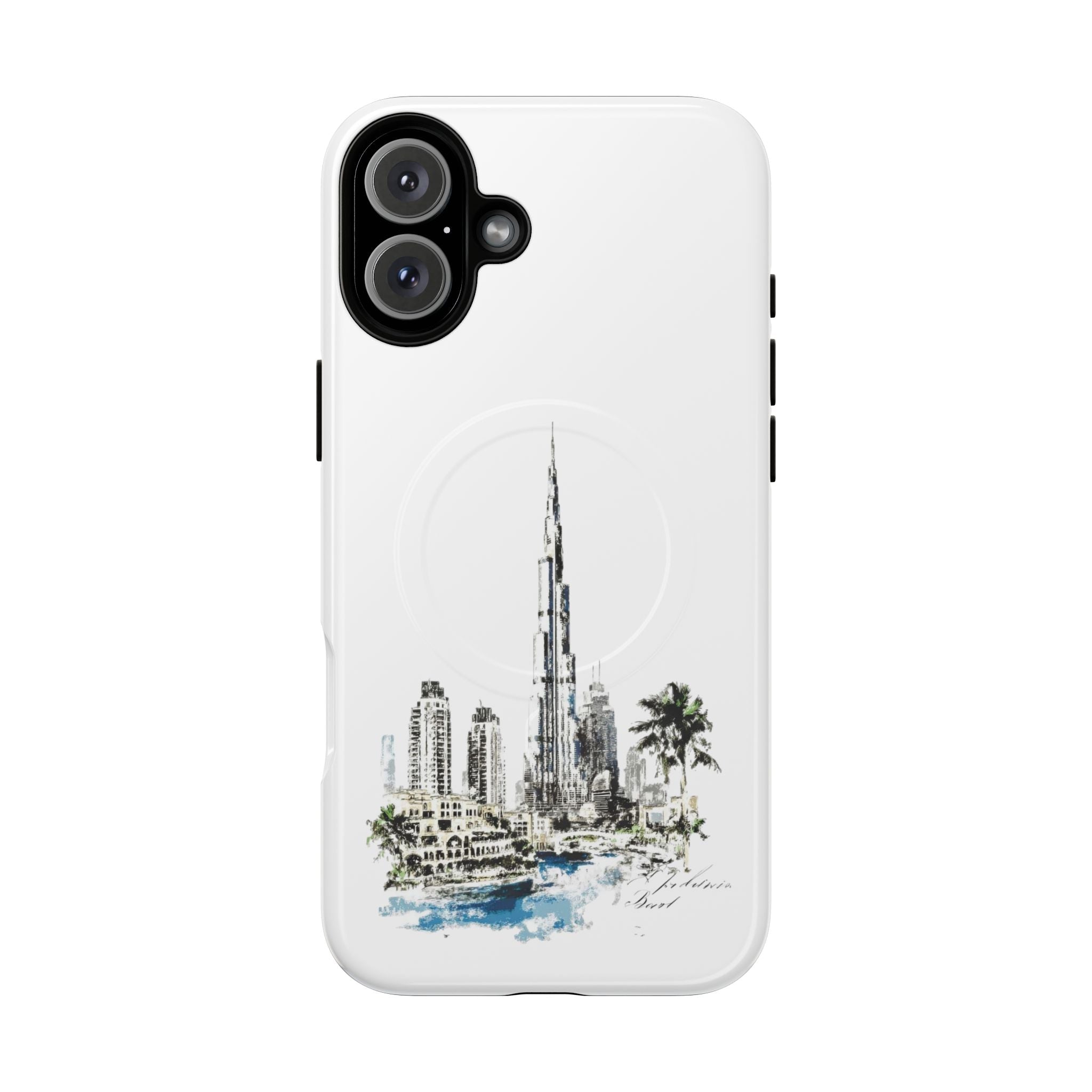 SAEVO Burj Khalifa Magnetic iPhone Case