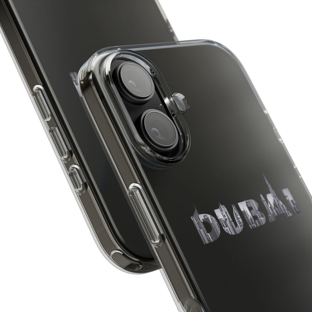 Dubai Skyline Clear Impact-Resistant Case