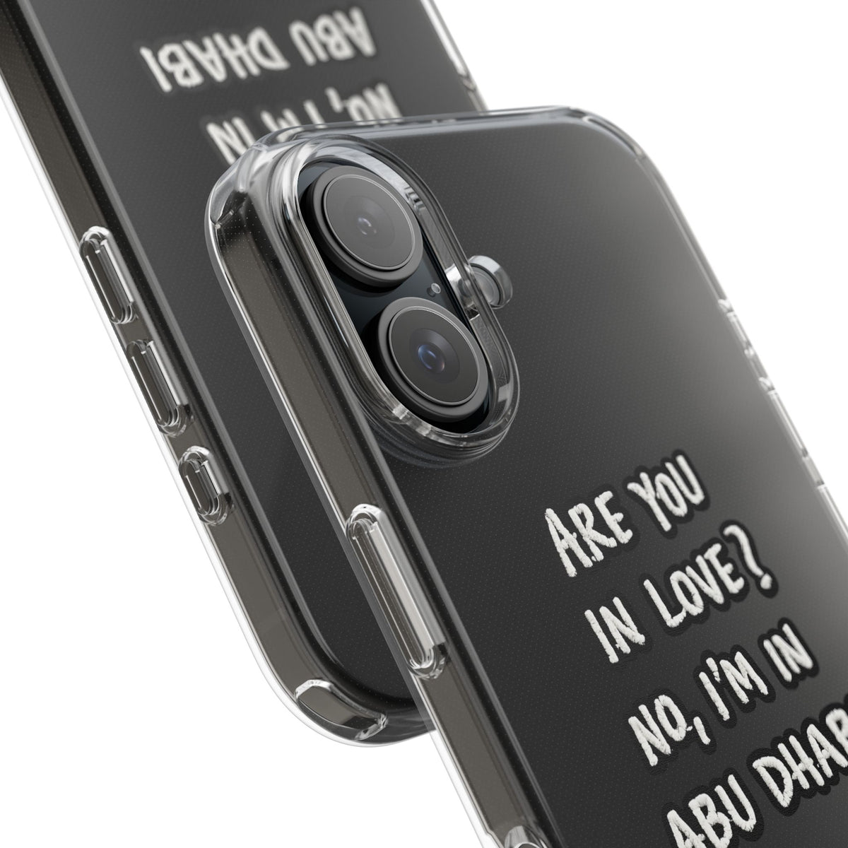 Abu Dhabi Love Clear Case