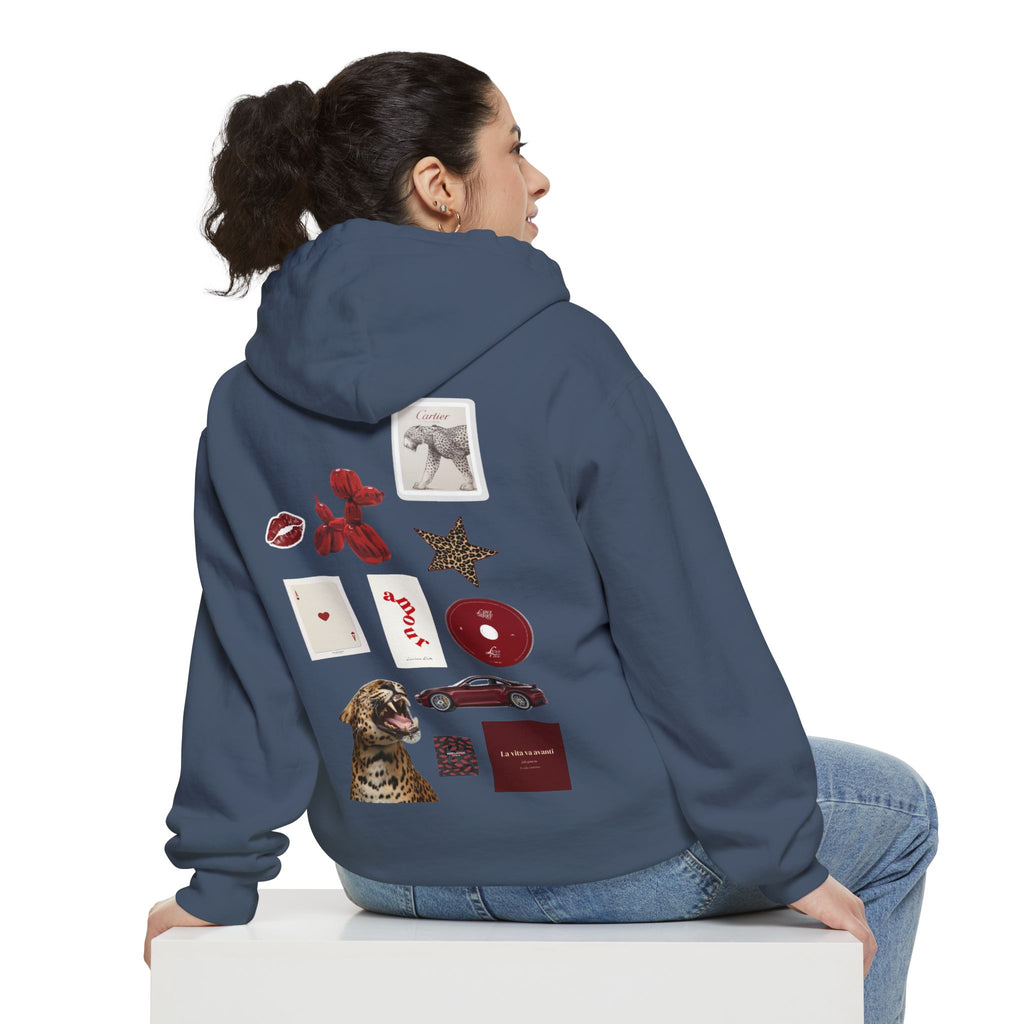 SAEVO Crimson Instinct Hoodie