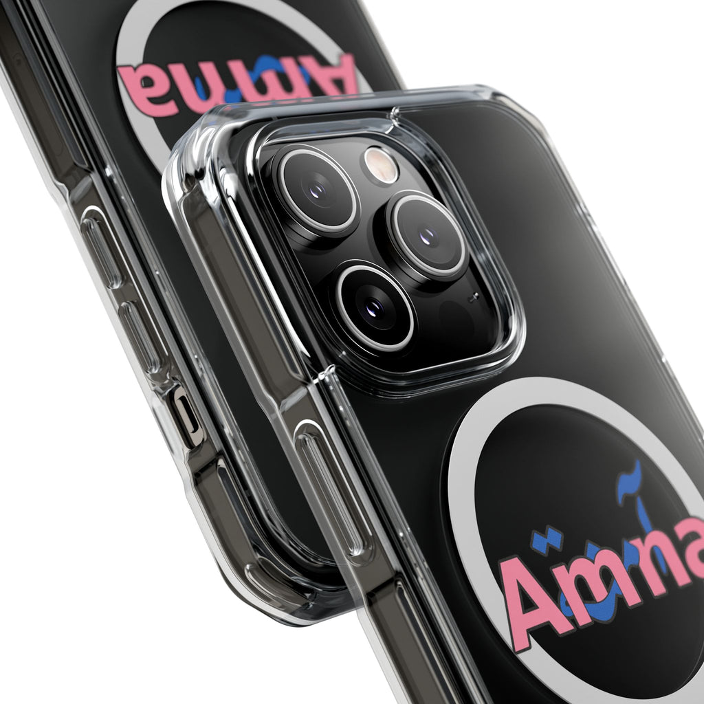 Amna Magnetic Clear iPhone Case
