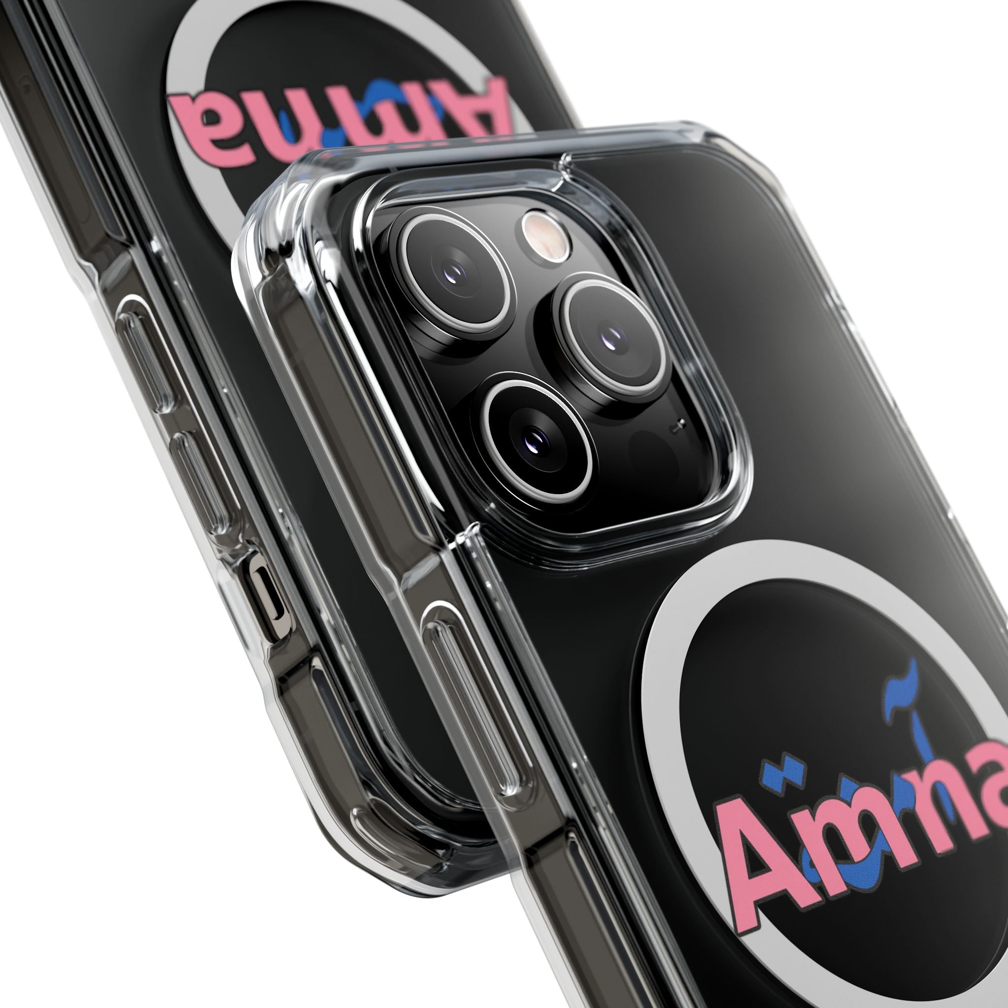 Amna Magnetic Clear iPhone Case