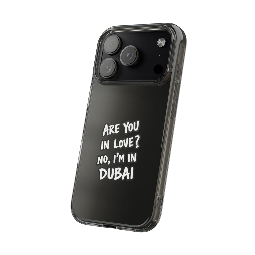 Dubai Love Clear Impact-Resistant Case
