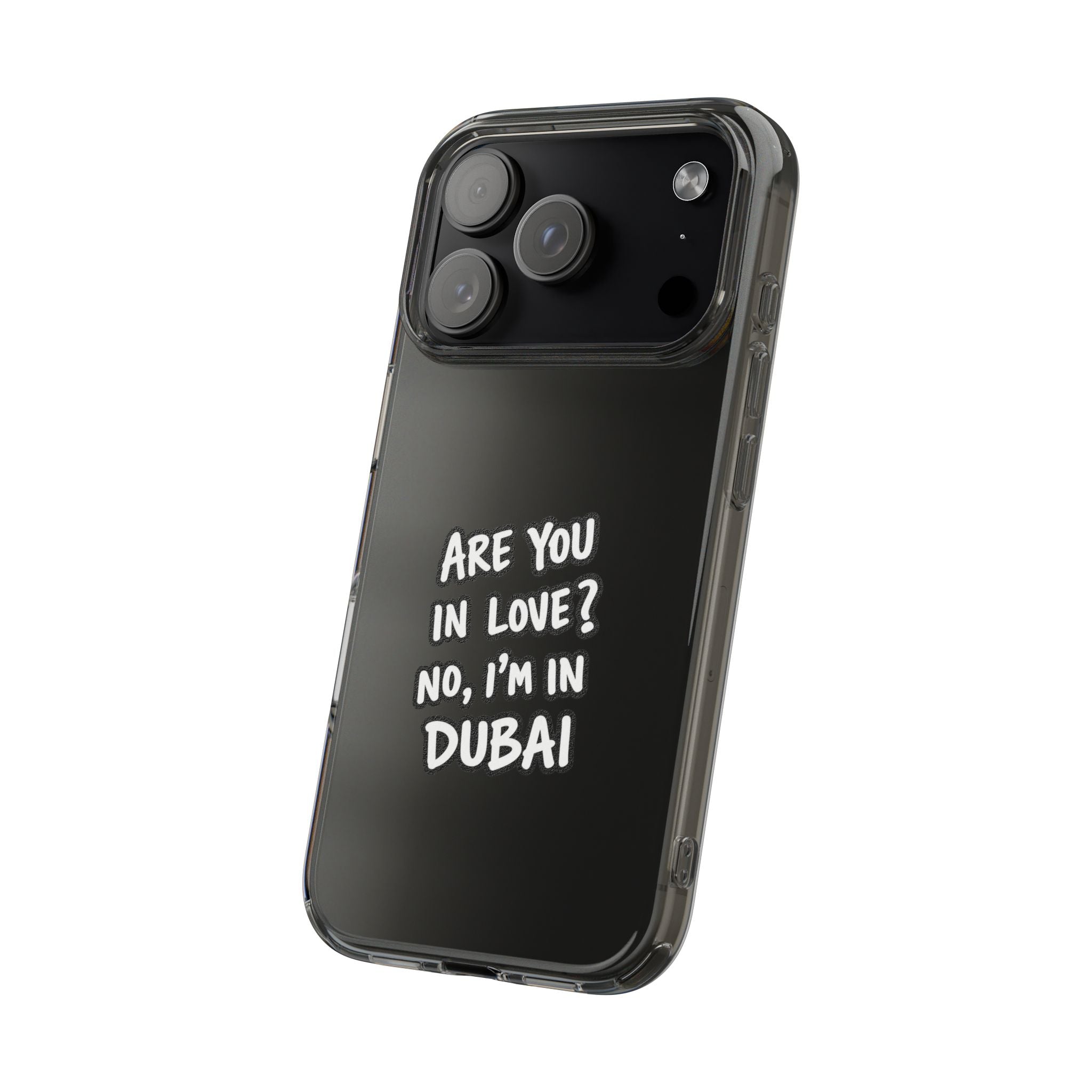 Dubai Love Clear Impact-Resistant Case