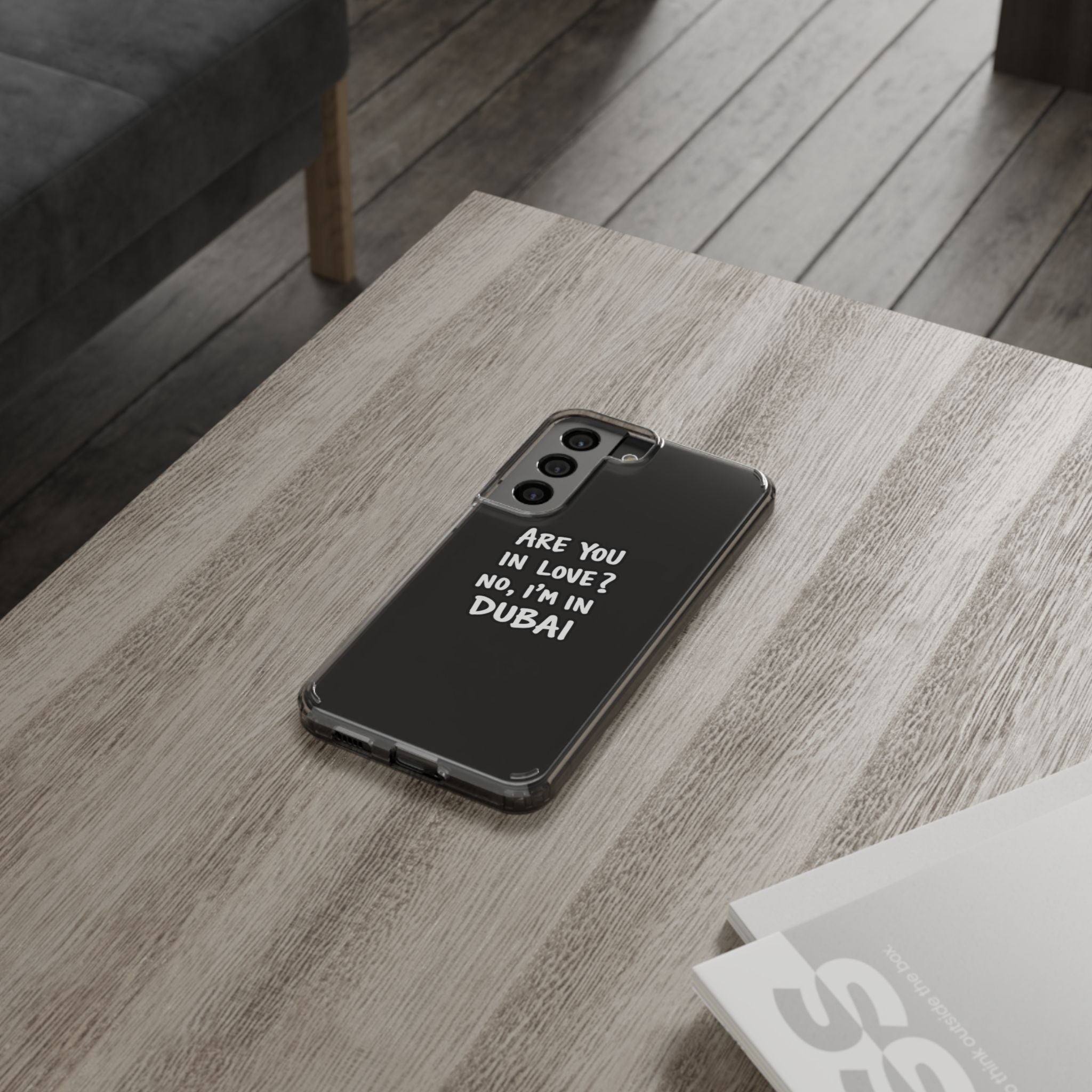 Dubai Love Clear Impact-Resistant Case