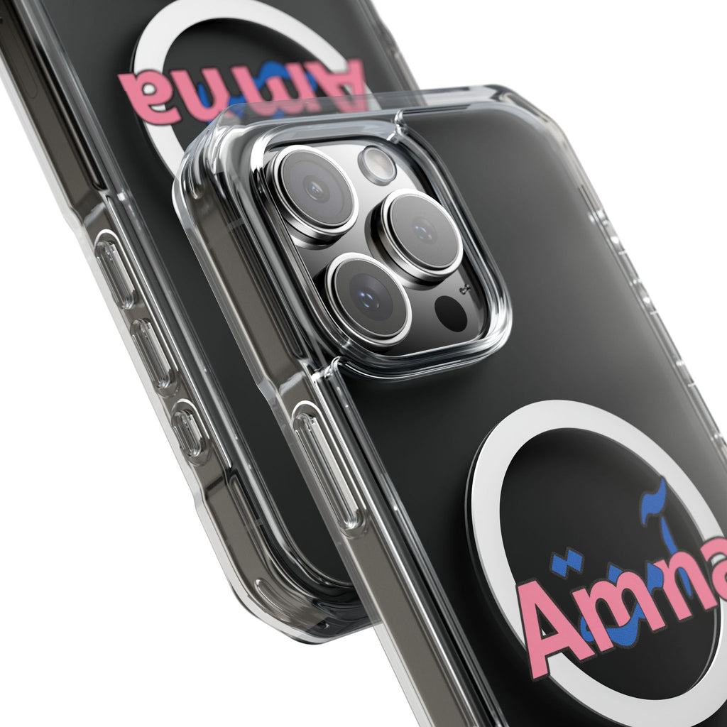 Amna Magnetic Clear iPhone Case