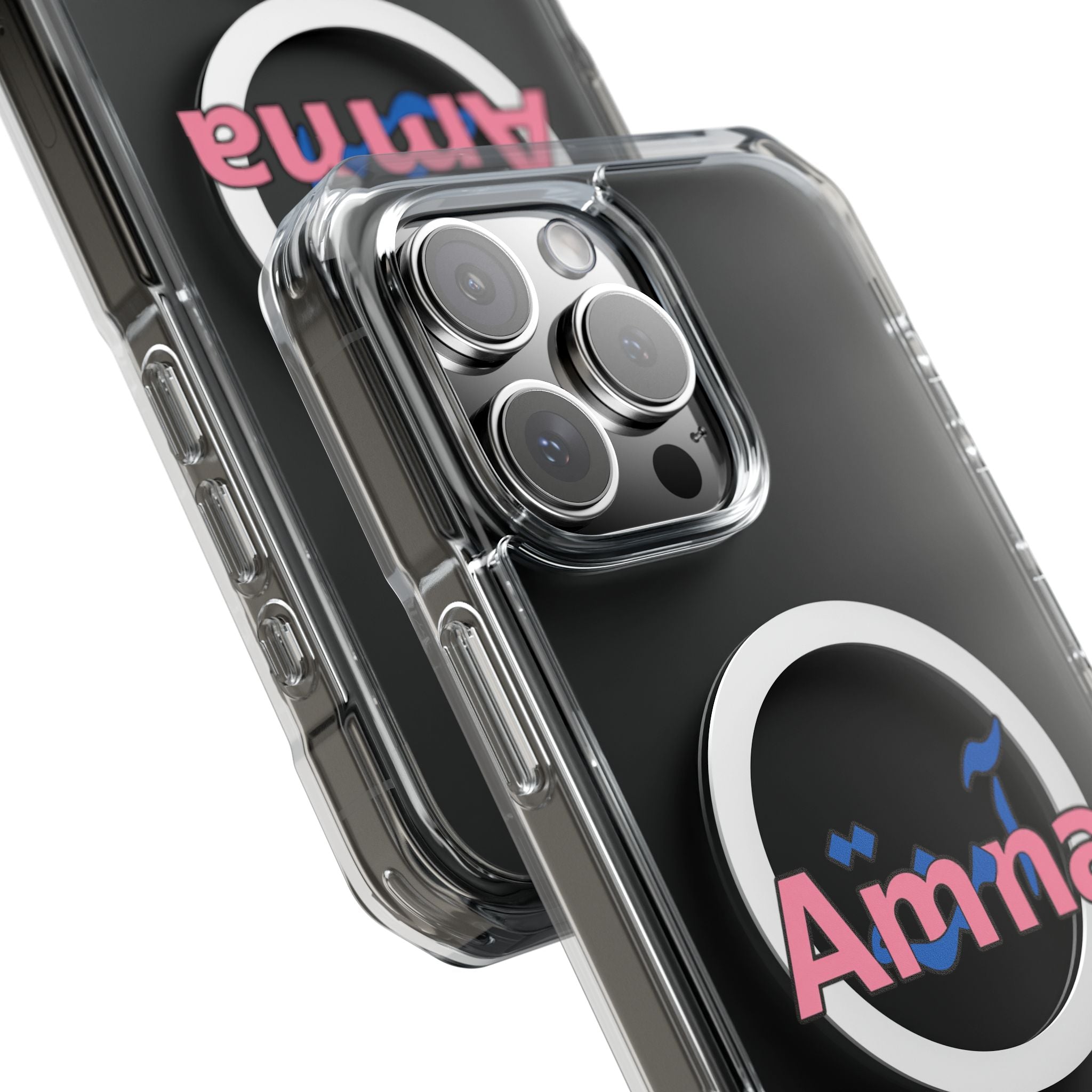 Amna Magnetic Clear iPhone Case
