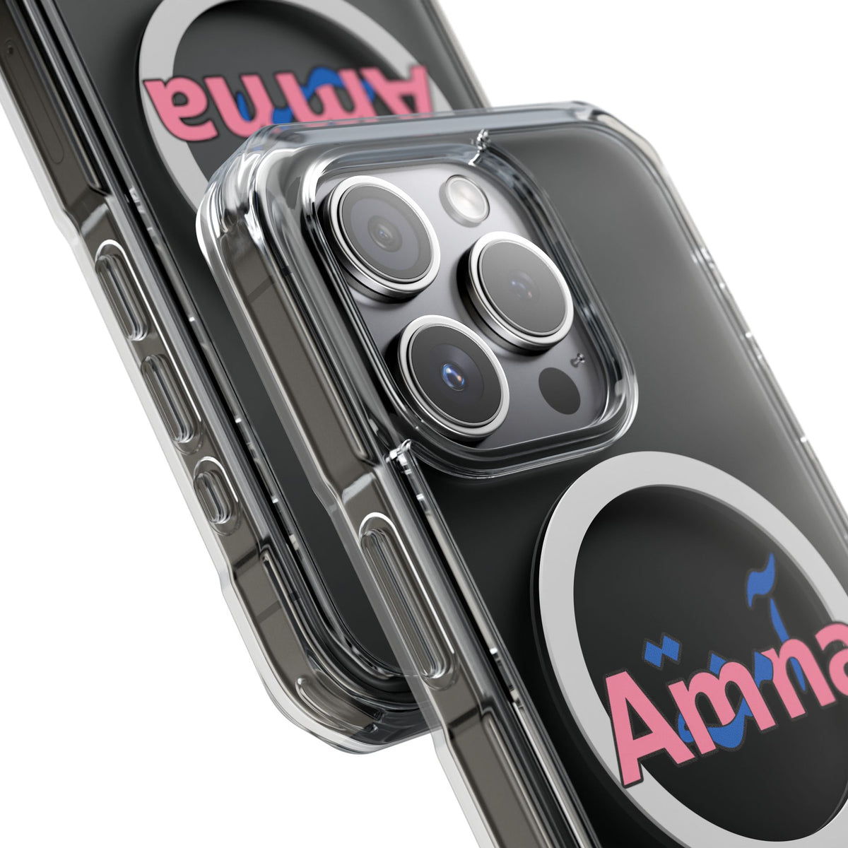 Amna Magnetic Clear iPhone Case